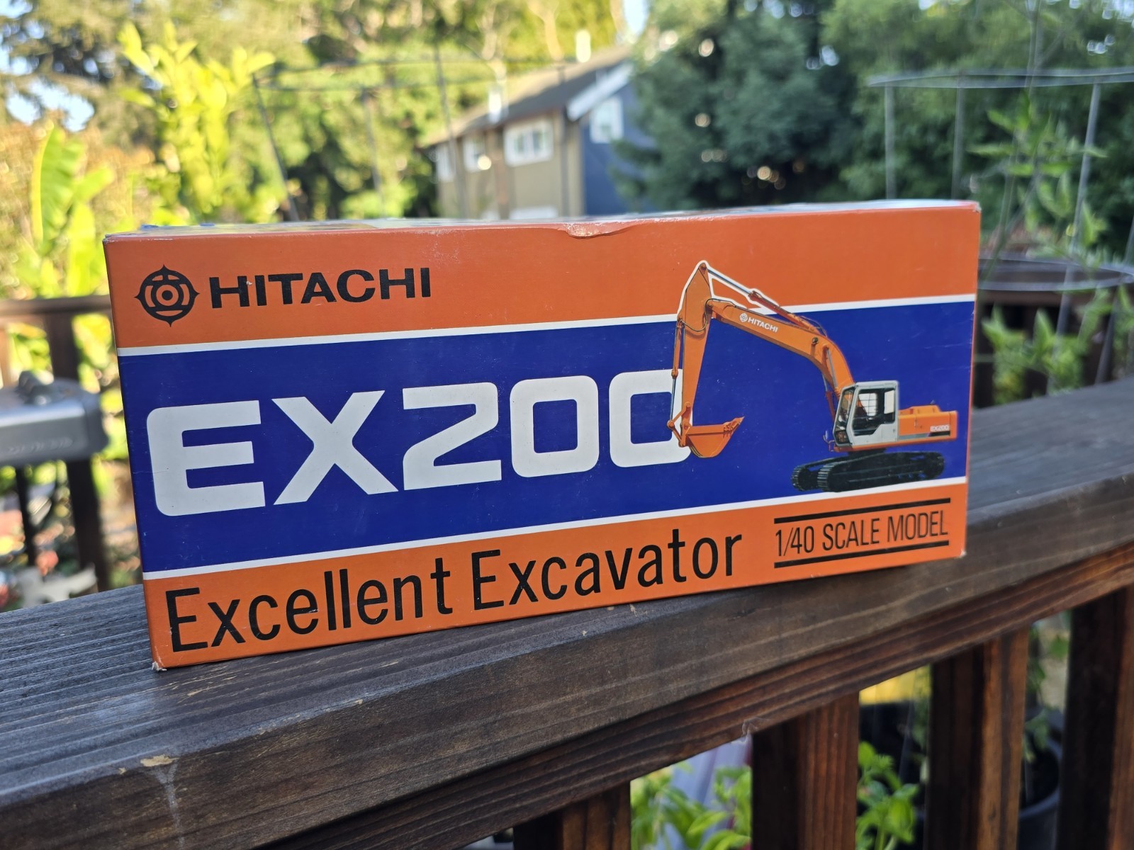 1/40 HITACHI EX 200 Excellent Excavator By Shinsei New In Box