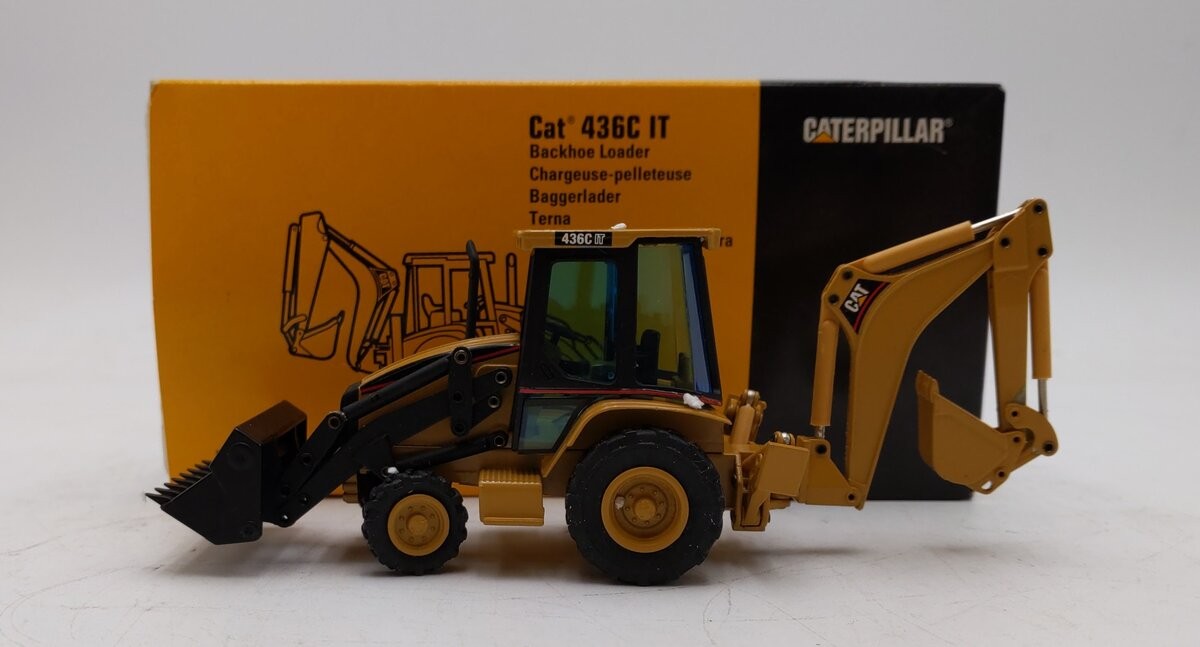 NZG 429 1:50 Caterpillar 436C IT Backhoe Loader LN/Box