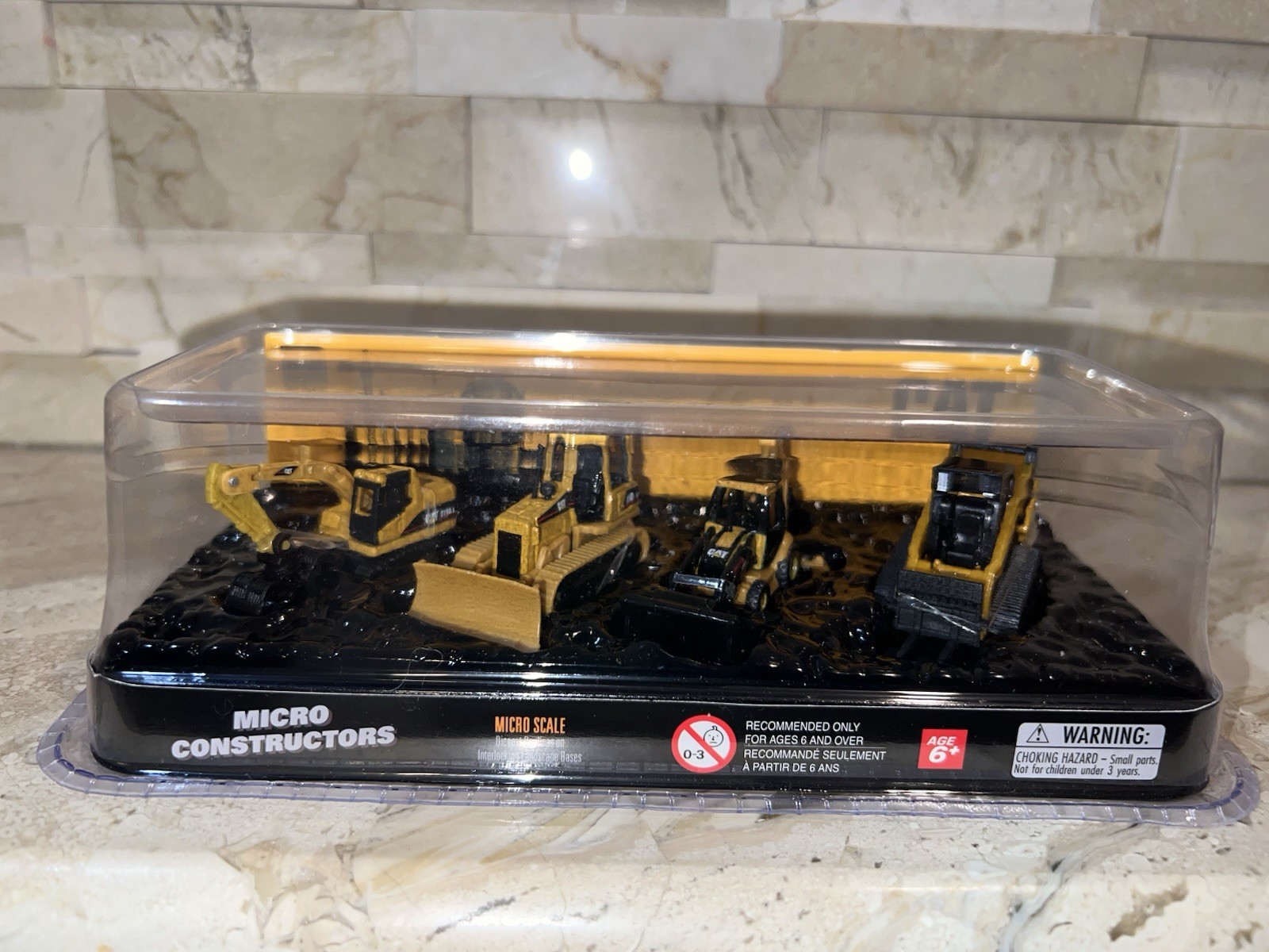 Caterpillar CAT Micro Constructor Scale Set Of 4 Diecast