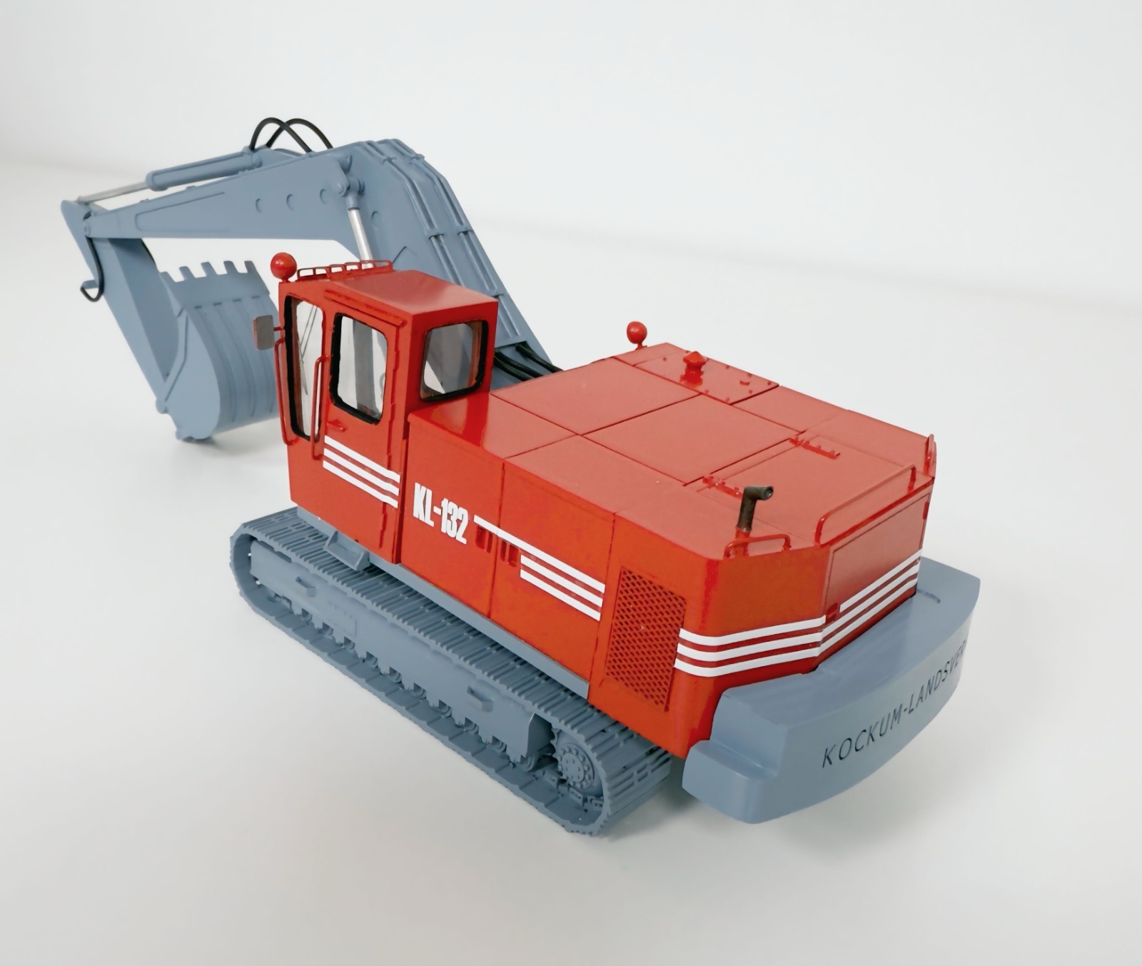 Resin 1/50 Kockum-Landsverk KL 132 Hydraulic Excavator – by Fankit Models