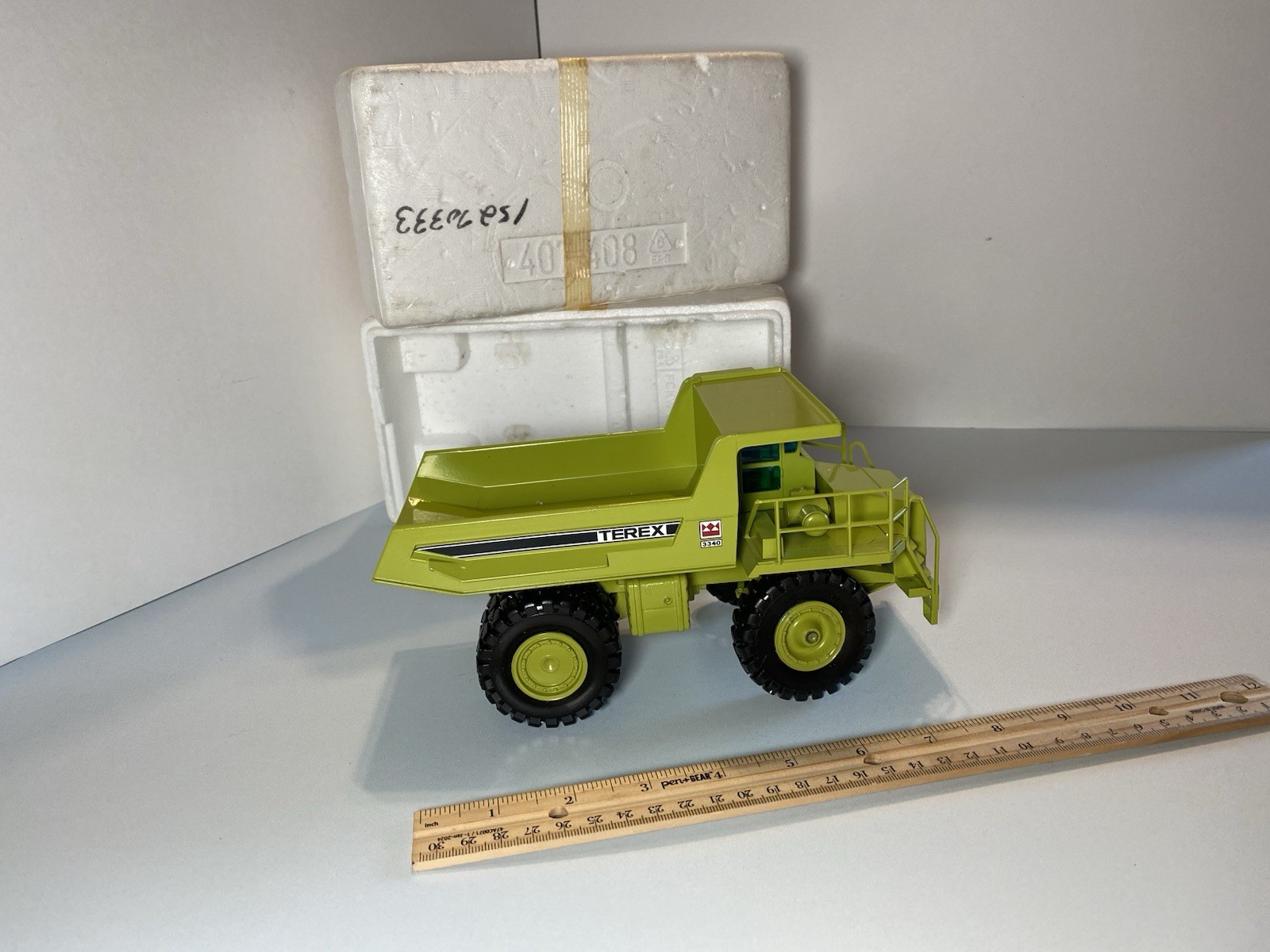 Vintage NZG TEREX 3340 Dump Truck 1/40 Estate Original ••NICE•• Ormandy’s Tag