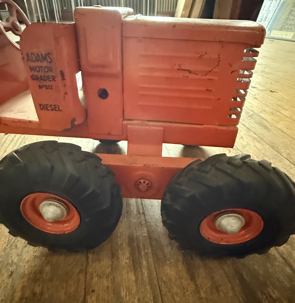 Vintage 1953 Doepke Adams Road Grader Steel 26″