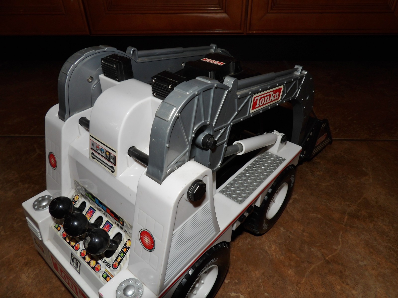 VTG 2003 TONKA Mighty Motorized Power LOADER Skid-Steer Bobcat Hands-On Controls
