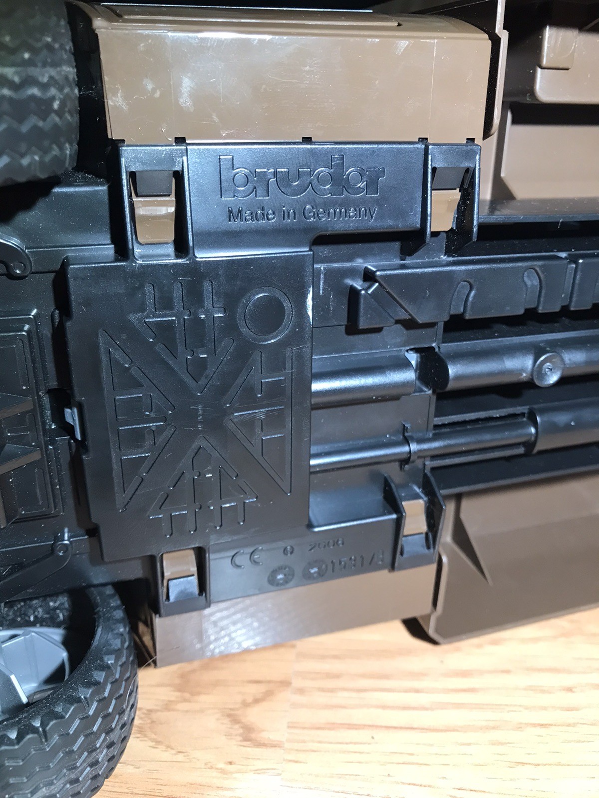 1/16 Mercedes-Benz Sprinter UPS Truck by Bruder 02678 Missing Rear Doors