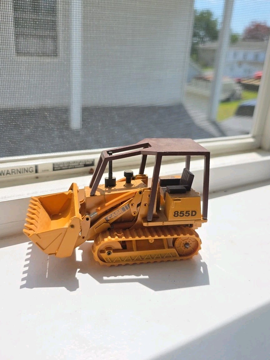 VTG Case 850B Orange Angle/Tilt Dozer Die-cast 1:35 Scale Model 176 NZG Germany