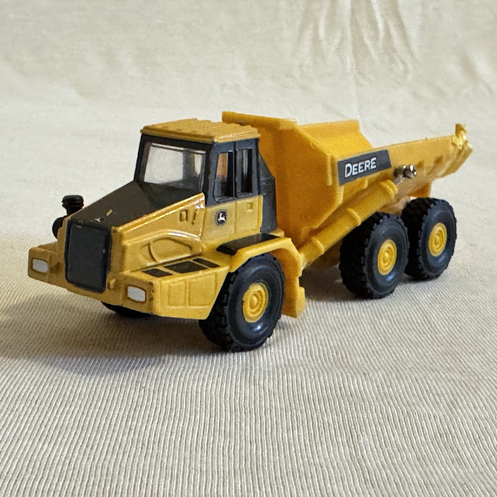 Lot Of 3 ERTL Tomy John Deere Komatsu Metal Heavy Equipment Loader Dozer Haul