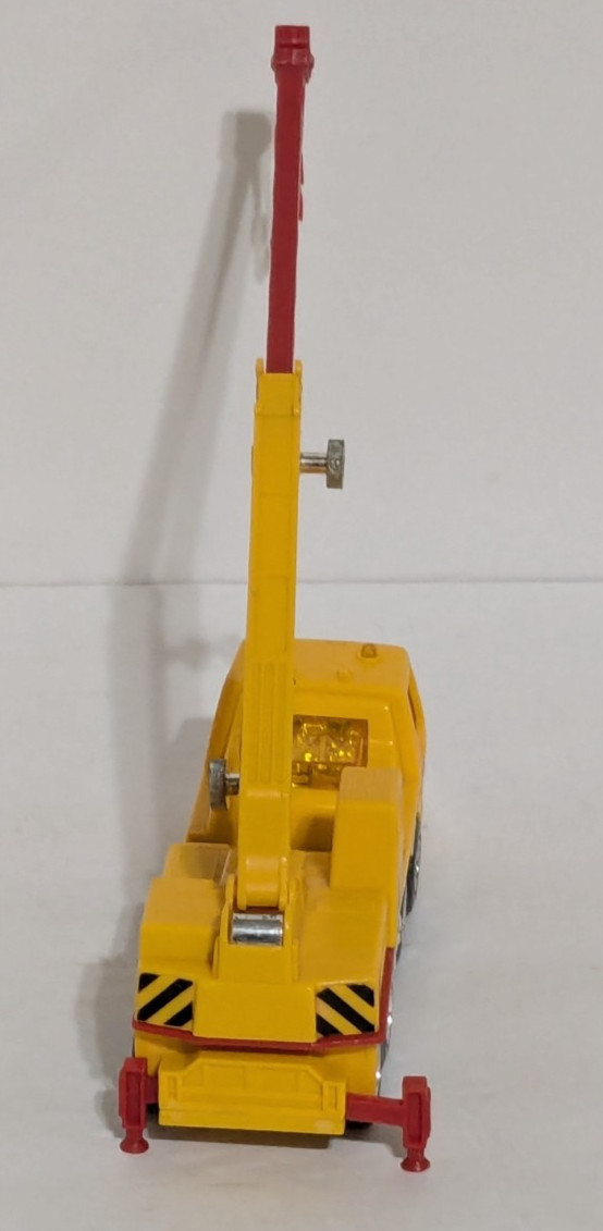 Vintage Toy Crane Truck. “Big Crane” “P.W.D 4136” Made in Hong Kong