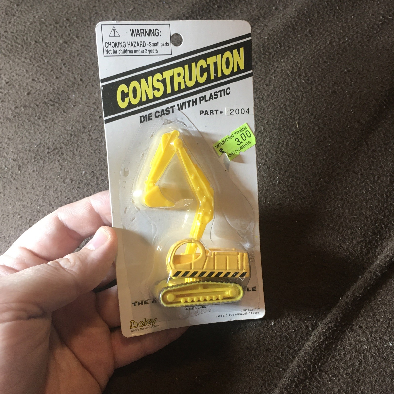 BOLEY CONSTRUCTION # 2004 NEW IN PACKAGE