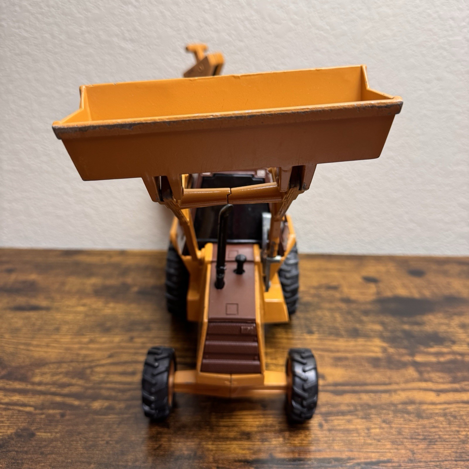 Case 580E Construction King Backhoe Loader Toy Ertl 1:16 Flaw Vintage 80s