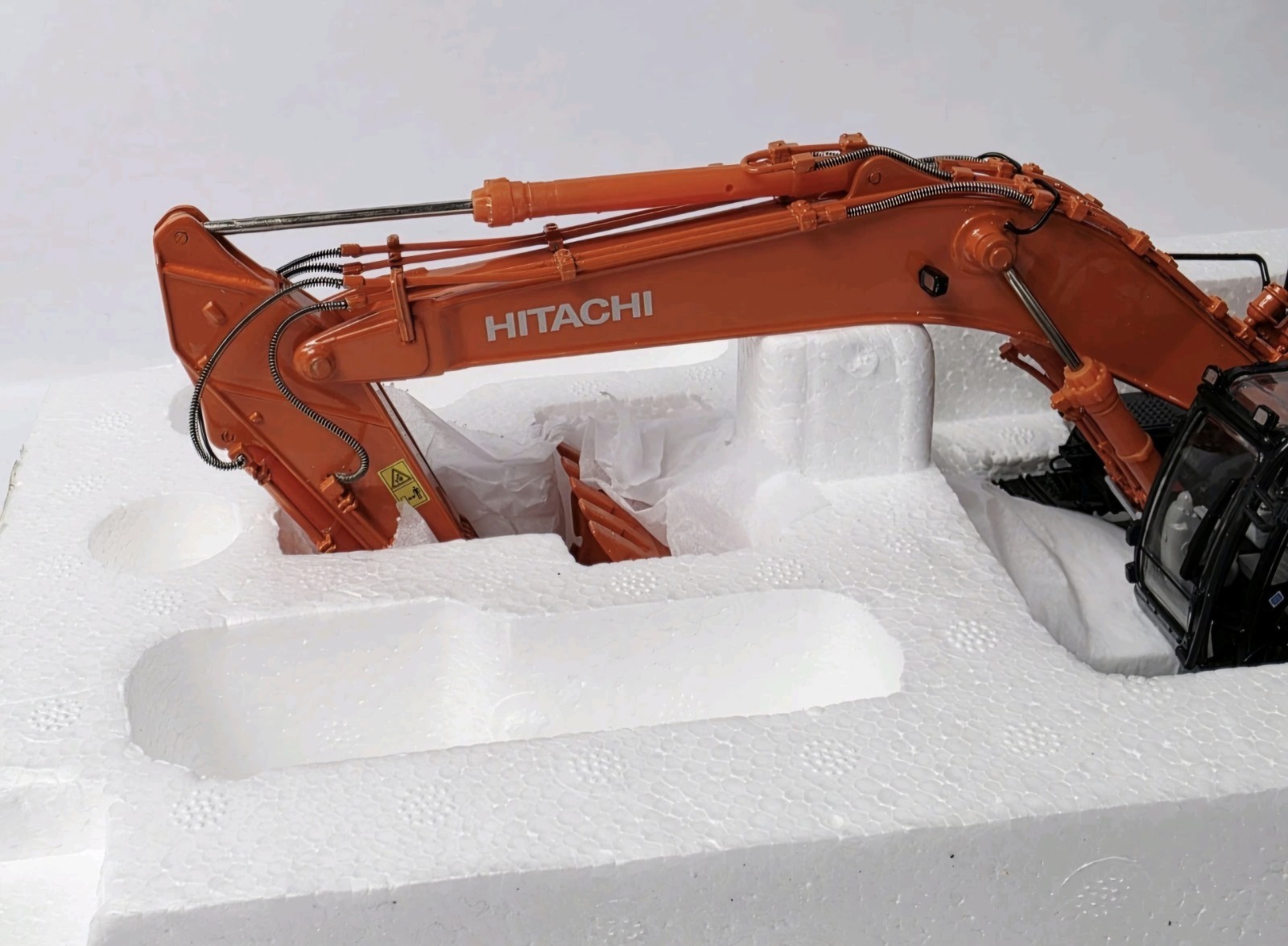 Hitachi ZX470LCH-5 Hydraulic Excavator Diecast 1:50 Model Orange Black
