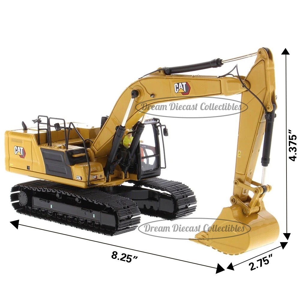 ⭐ 1:50 SCALE CAT 336 NEXT GEN HYDRAULIC EXCAVATOR DIECAST MASTERS 85586⭐