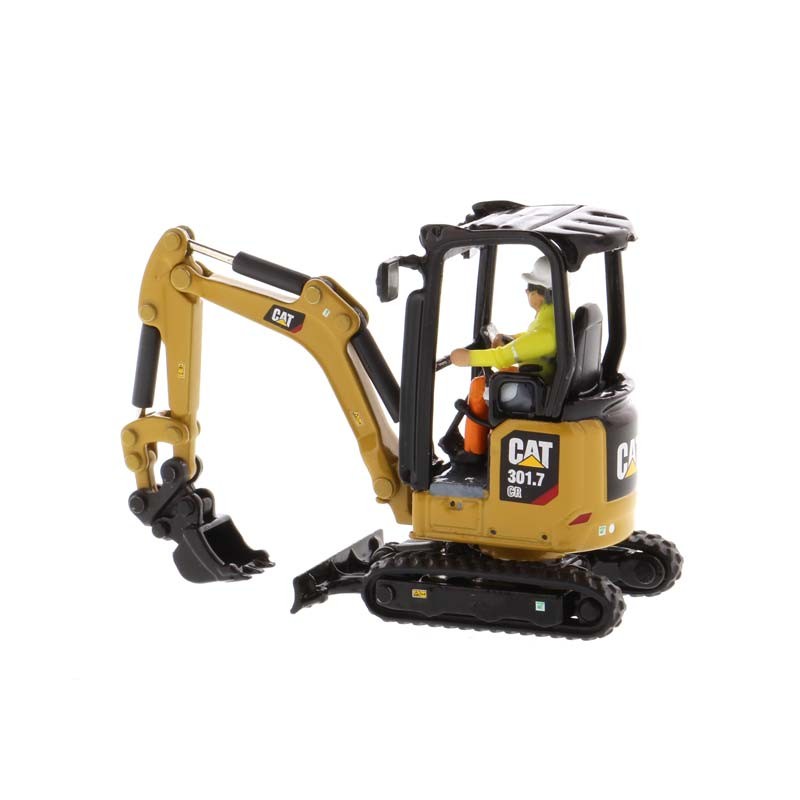 1/50 Caterpillar CAT 301.7 CR Mini Excavator – High Line Diecast Masters 85597