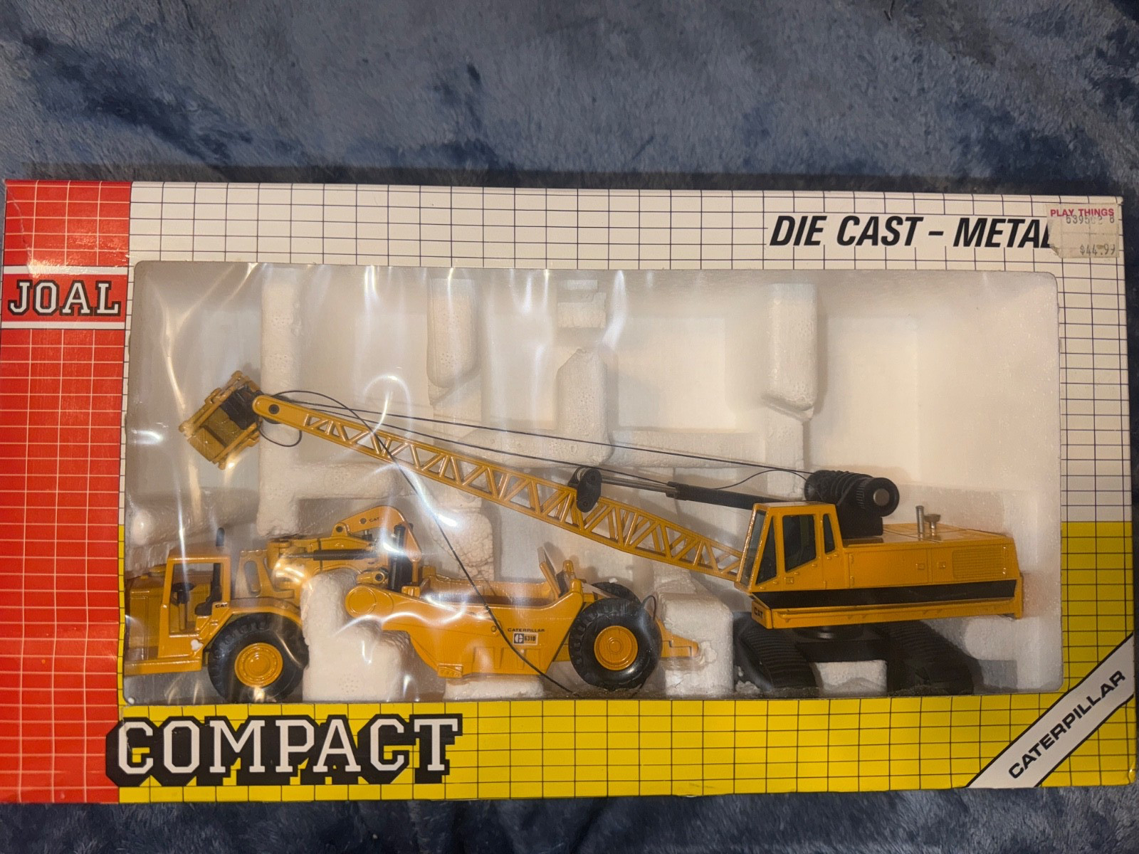 Joal Die Cast Metal Compact Caterpillar