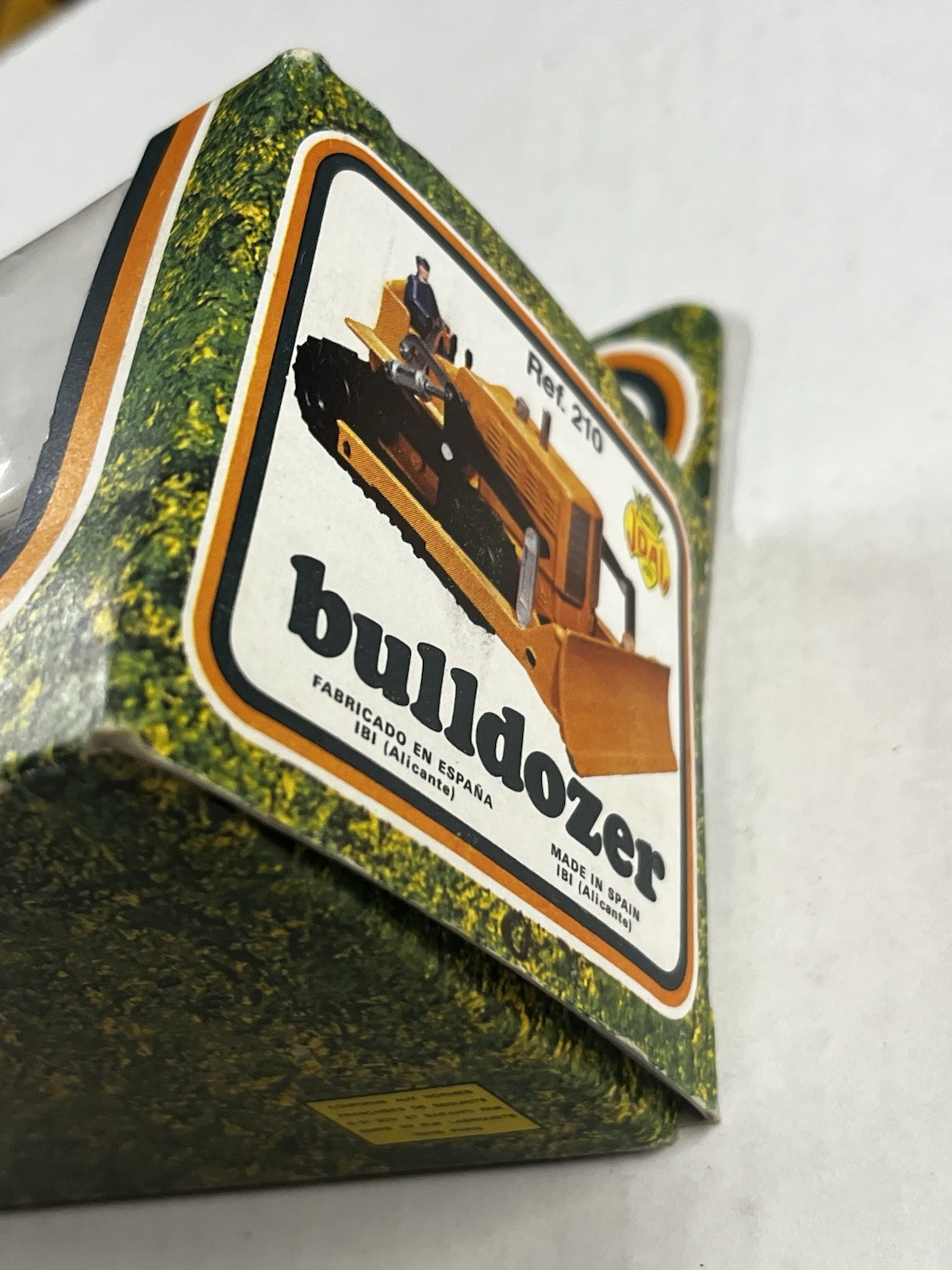 Juguetes Joal Die Cast Metal Bulldozer 210, Made in Spain, Free 2-3 Day Shipping
