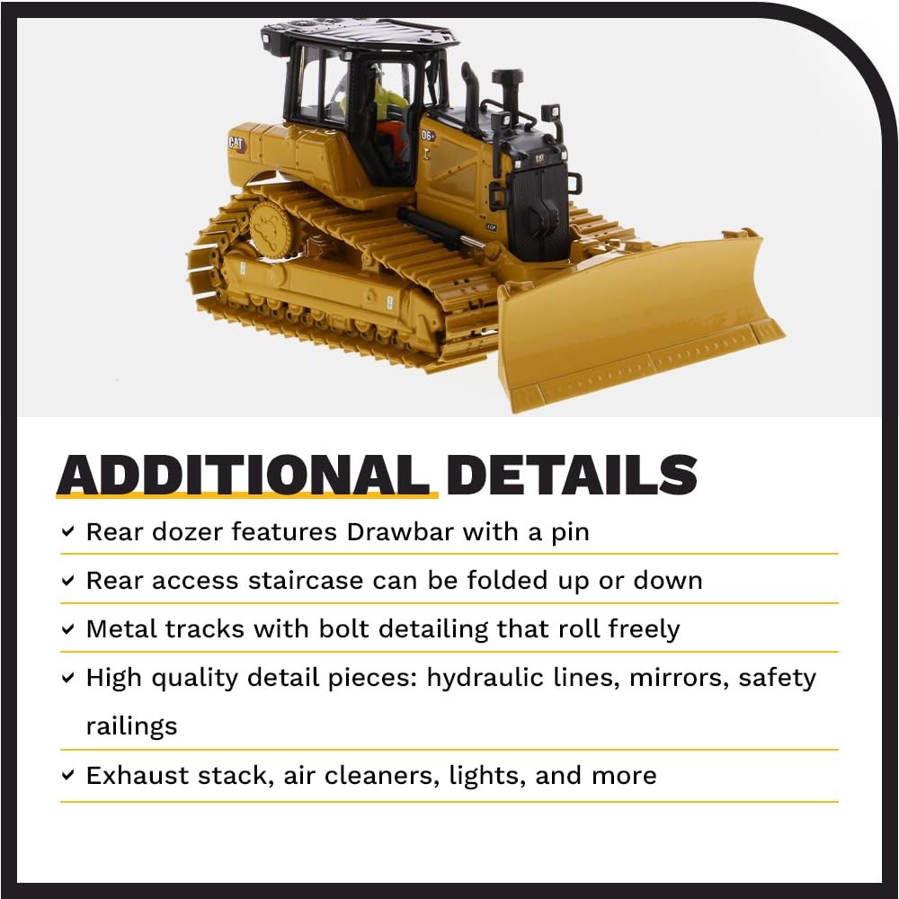 CAT Caterpillar D6 XE LGP Track Type Tractor Dozer with VPAT Blade and Operator
