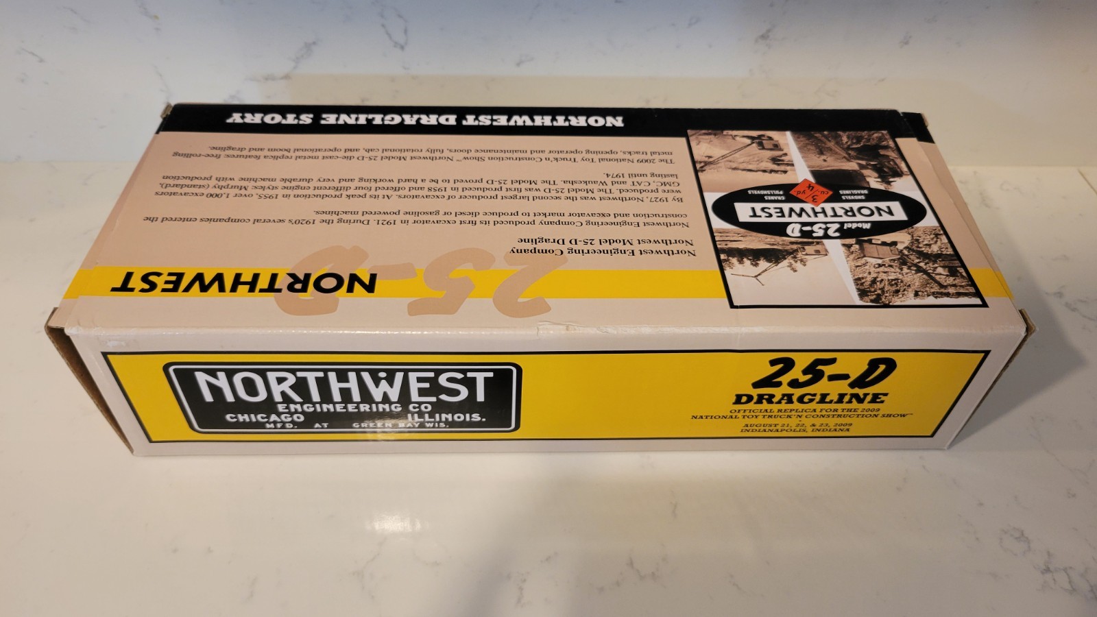 1/50 SpecCast Northwest 25-D Dragline Crane