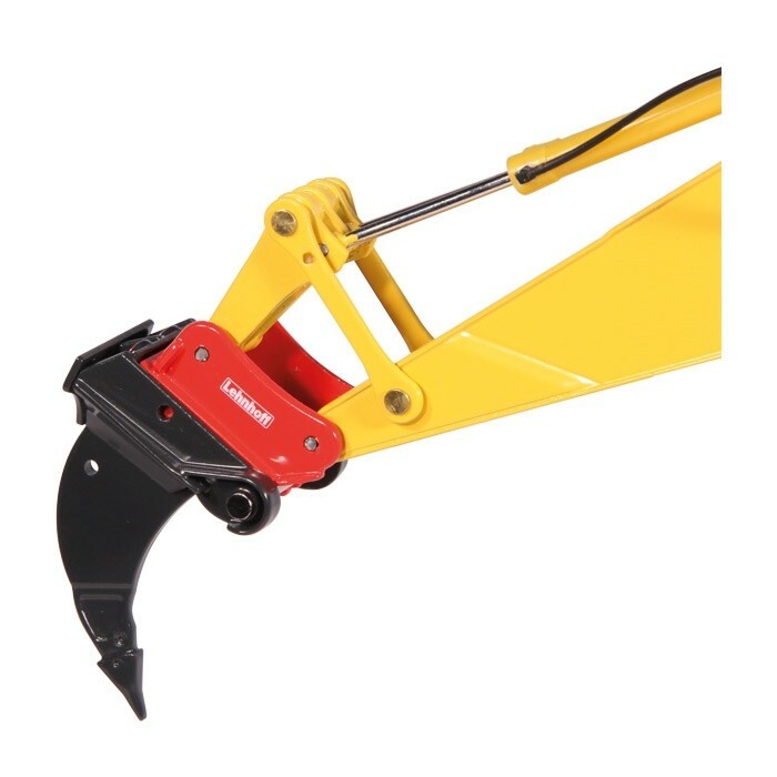 Komatsu PC1250-11 Excavator Quick Coupler – Yellow – NZG 1:50 Scale #9992 New