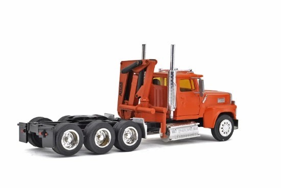 Ford LTL 9000 8×6 Day Cab Truck with Atlas Crane – Orange ASAM Smith 1:48 Scale