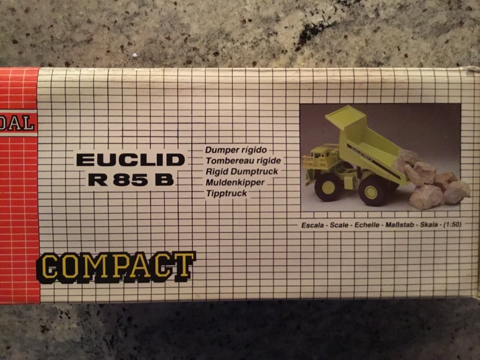 JOAL Compact Euclid R85B Dump truck Model 242