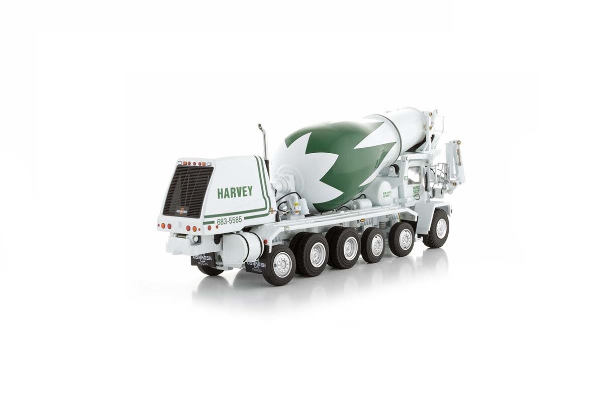 Oshkosh S-Series Cement Mixer – “HARVEY” – 1/50 – TWH #075-01066