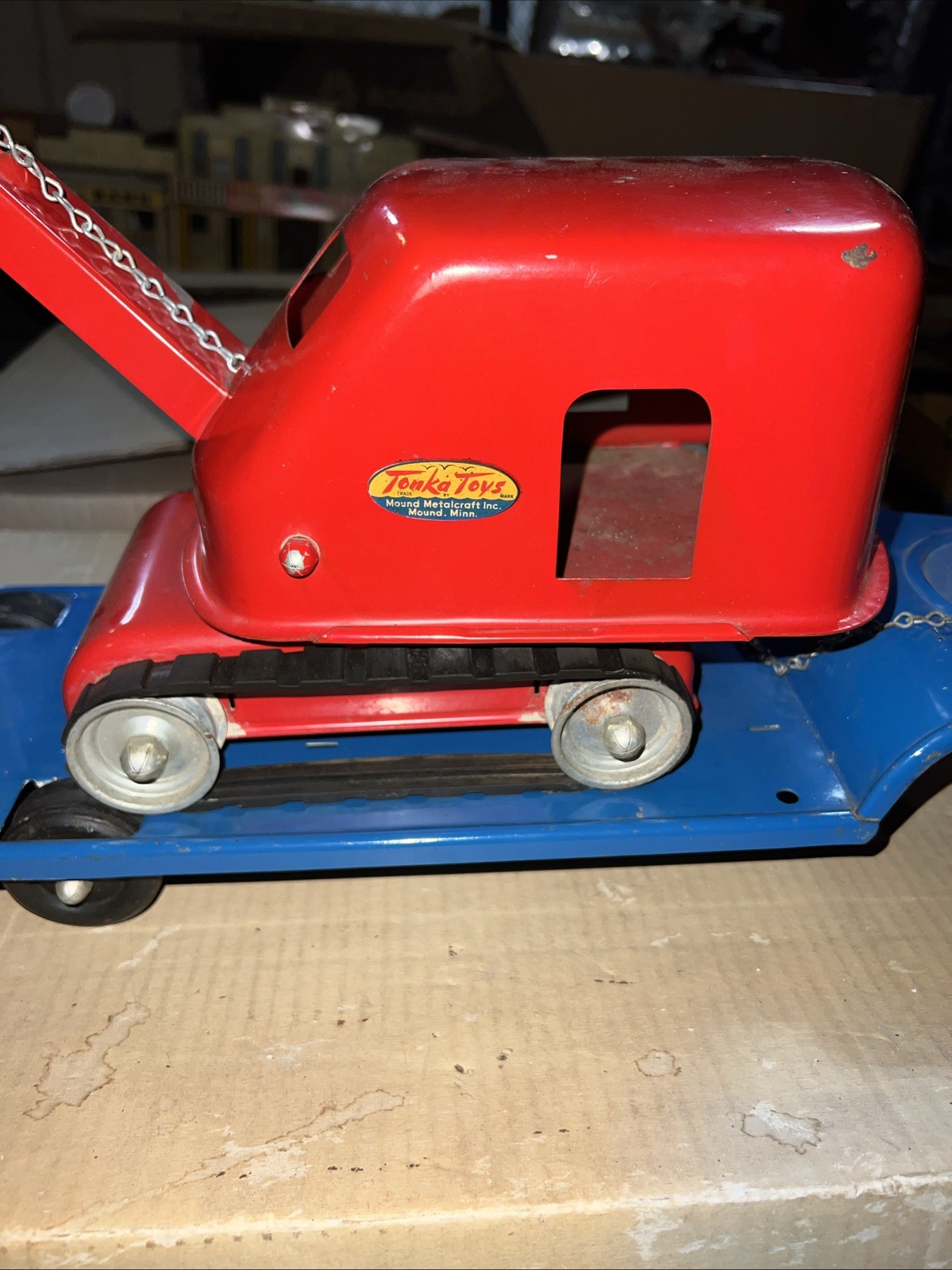Vintage 1955 Tonka Shovel & Carry All 120-5 in catalog presents well – B