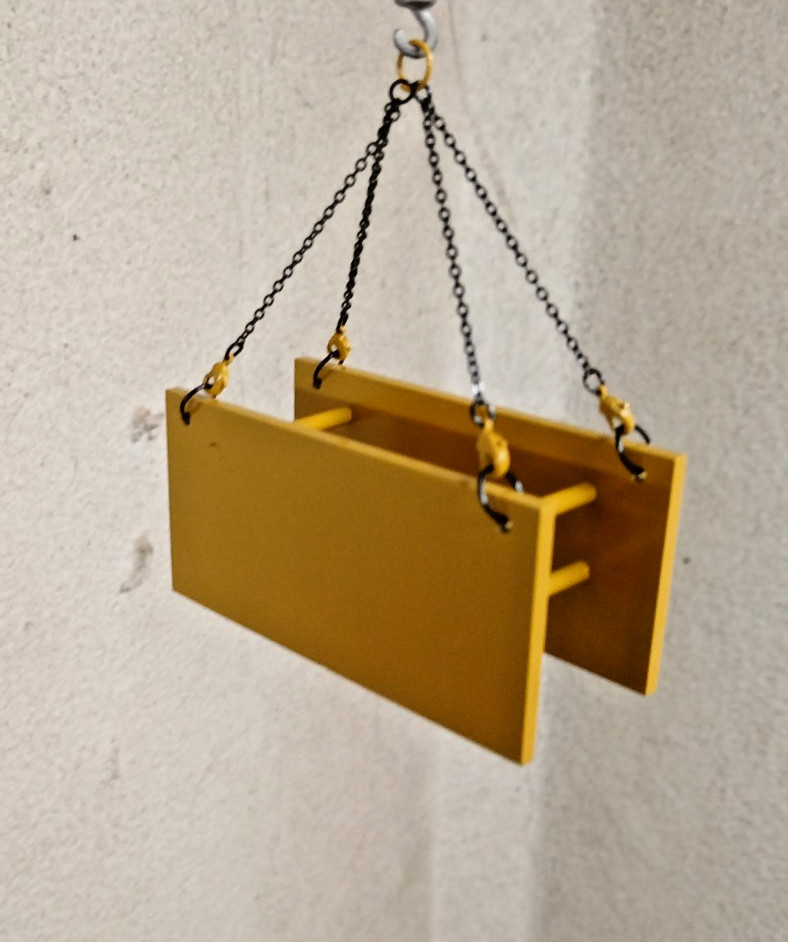 All Metal Trench, Bedding, Yard Box Set. Authentic New Cat Yellow 1/50th.