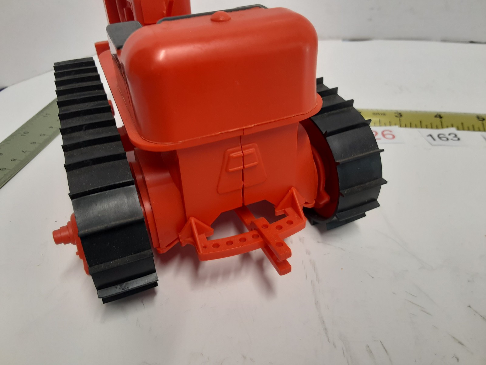 Vintage Allis Chalmers HD-5 Diesel Crawler Product Miniature Plastic Toy 8″