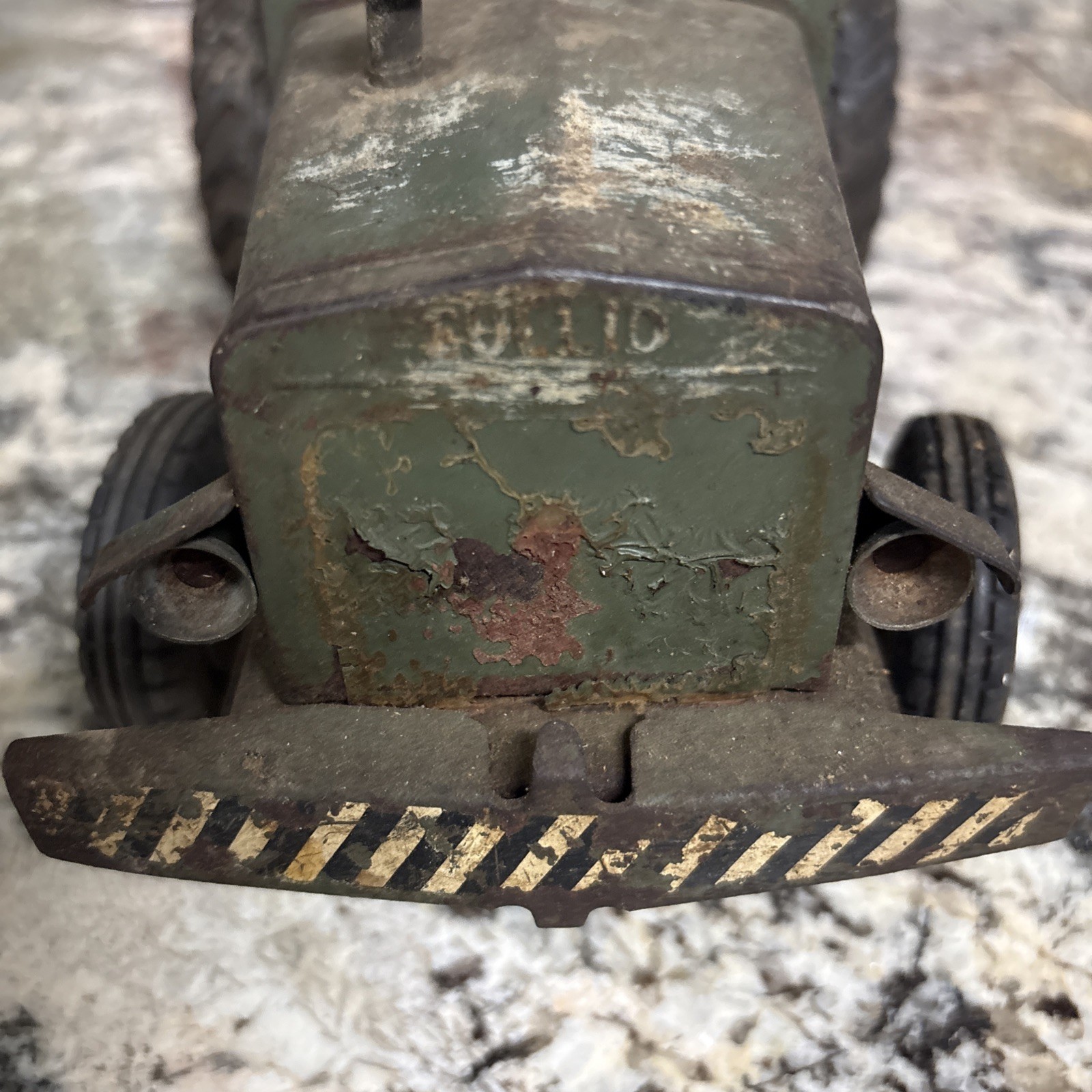 1950s VTG Doepke Euclid The Pioneer Dump Earth Mover Hauler Truck Trailer
