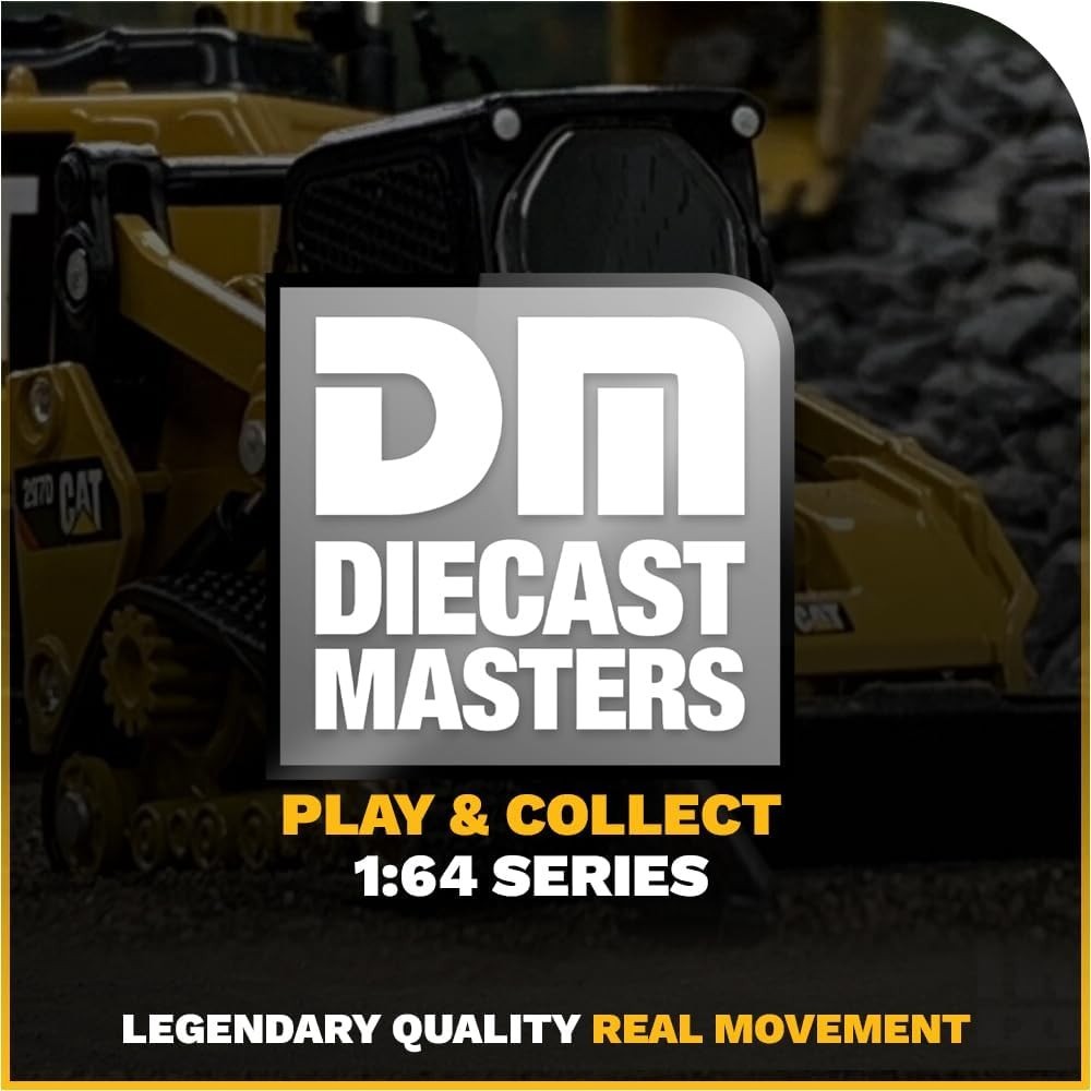 1:64 Scale Caterpillar 272D2 Skid Steer Loader & 297D2 Compact Track Attachme…