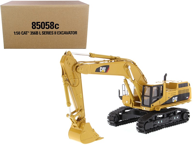 CAT Caterpillar 365B L Series II Hydraulic Excavator with Two Figurines 1/50