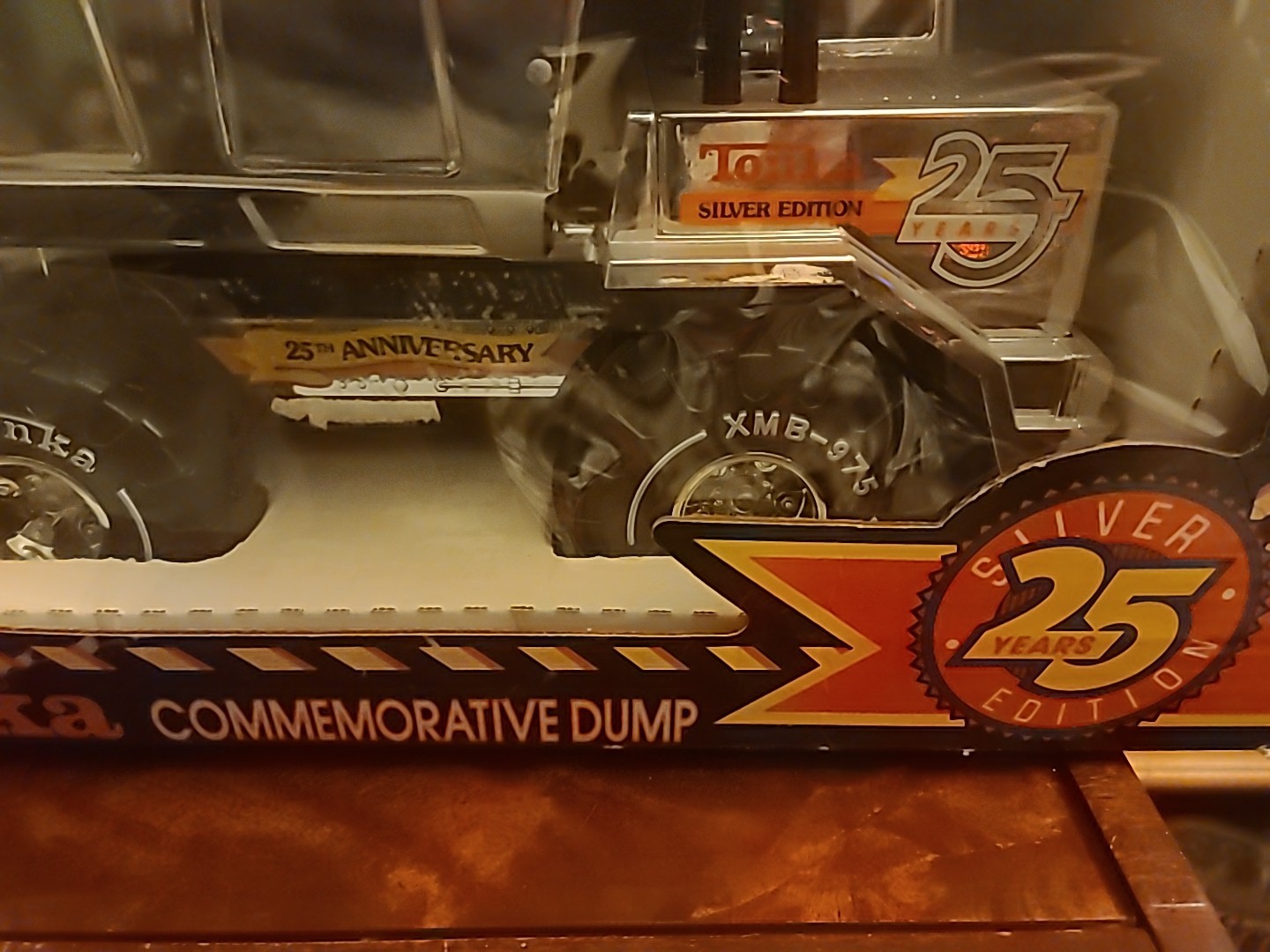 NIB Silver Edition Tonka 25th Anniversary Dump Truck Never Opened 1990 # 2500