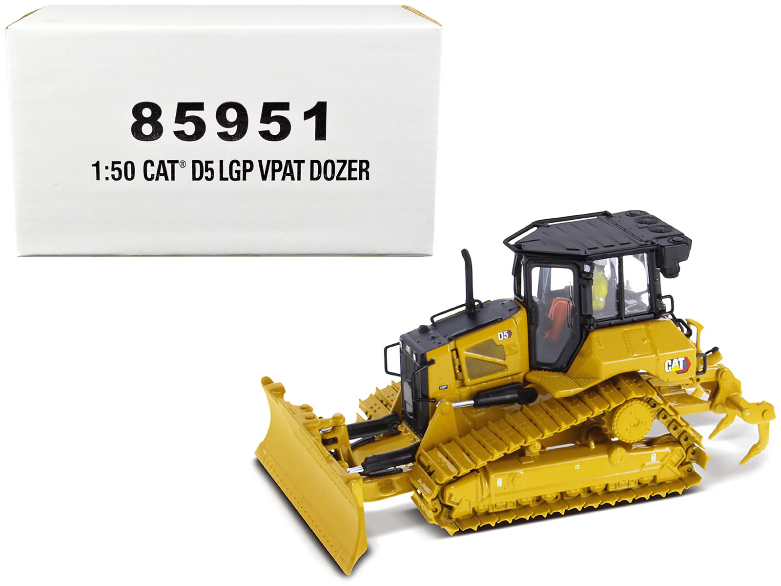 CAT Caterpillar D5 LGP VPAT Track Type Tractor Dozer Yellow with Operator “High