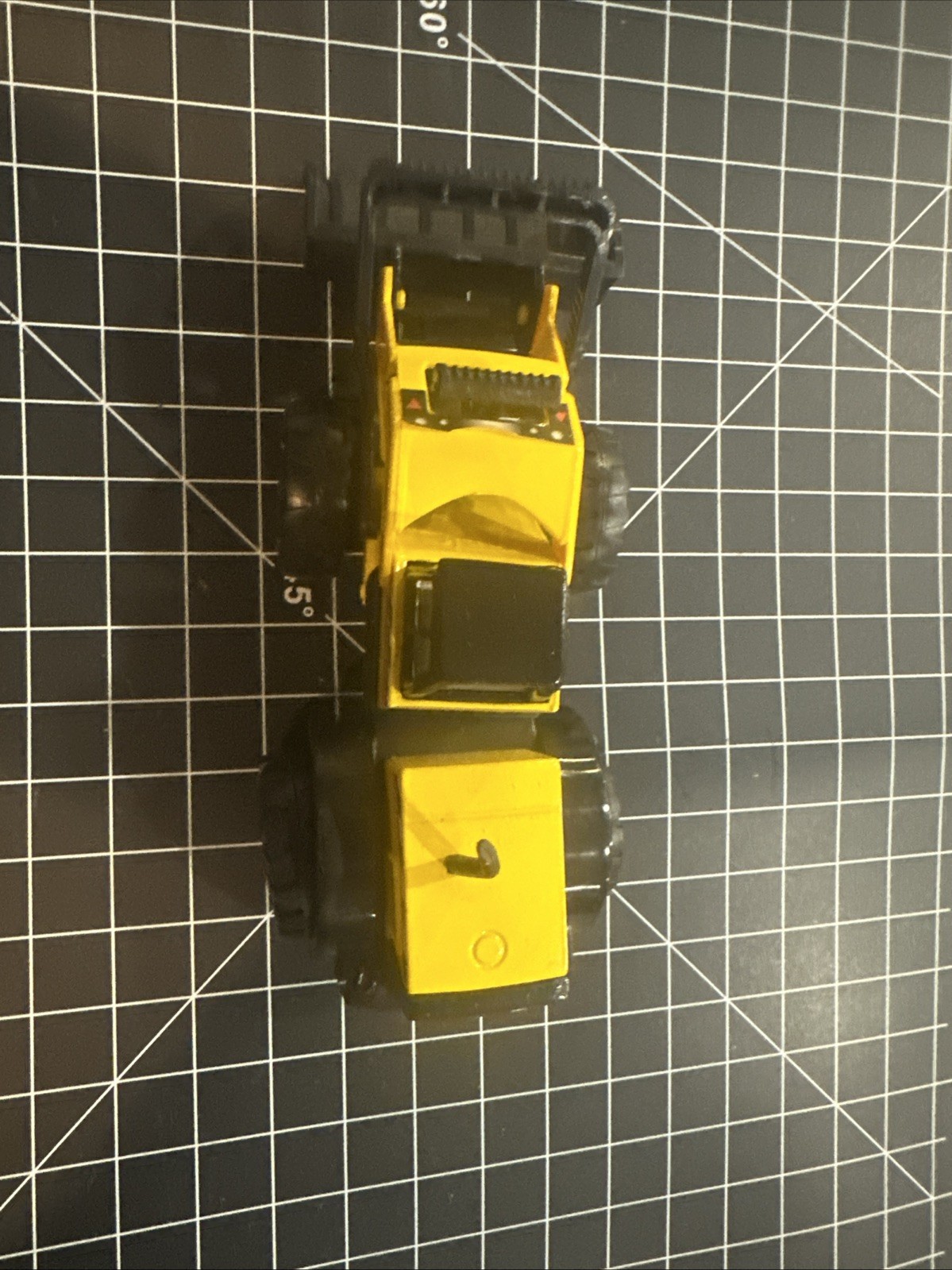 MIGHTY TONKA 728 FRONT LOADER MAISTO HASBRO 1998 PLASTIC DIE CAST MANUAL LOOSE.