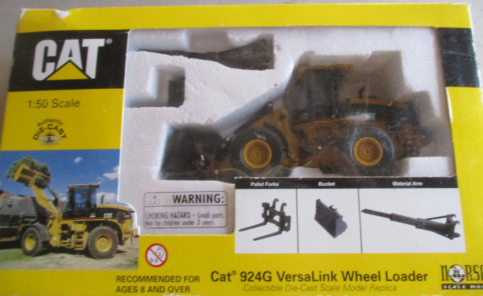 Norscot CAT 924G VersaLink Loader No.55057 1/50 in box 2000 issue MORE LISTED