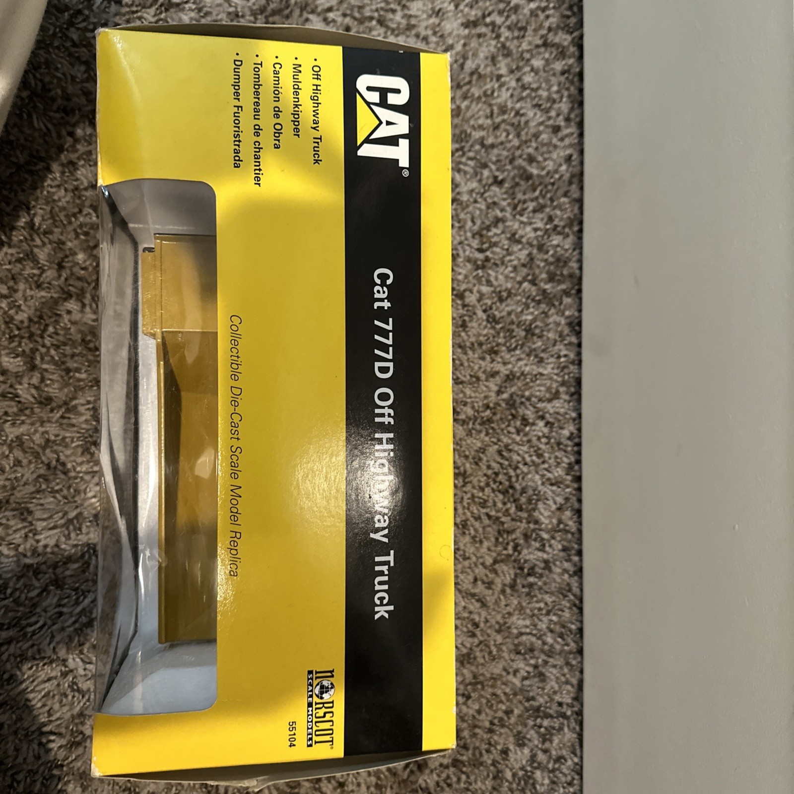 Norscot 55104 Caterpillar 1:50 Scale Cat 777D Off Highway Truck New in box T02