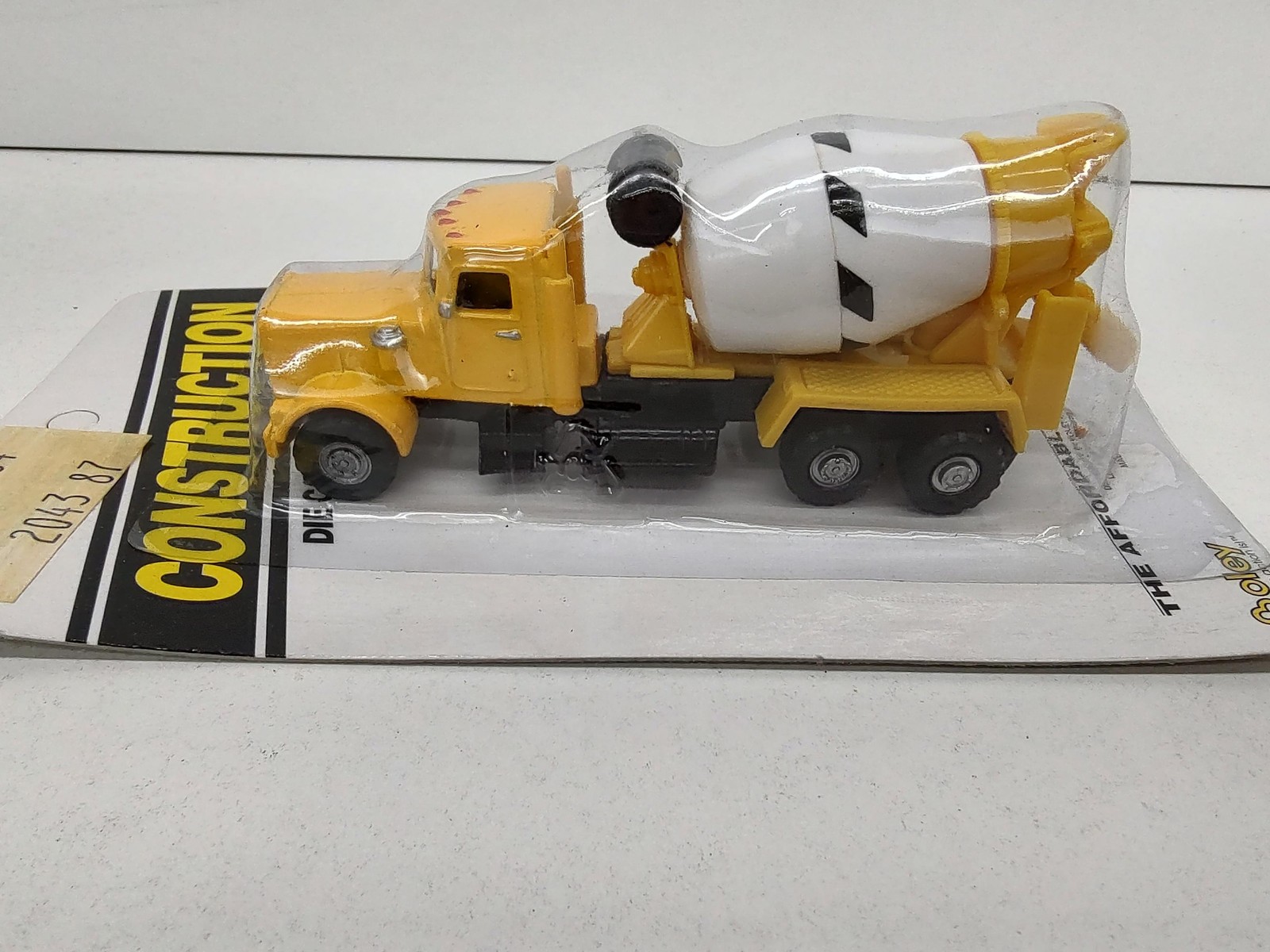 Vintage 1999 Boley Construction Cement Mixer Truck Die-Cast 1:87 New Sealed