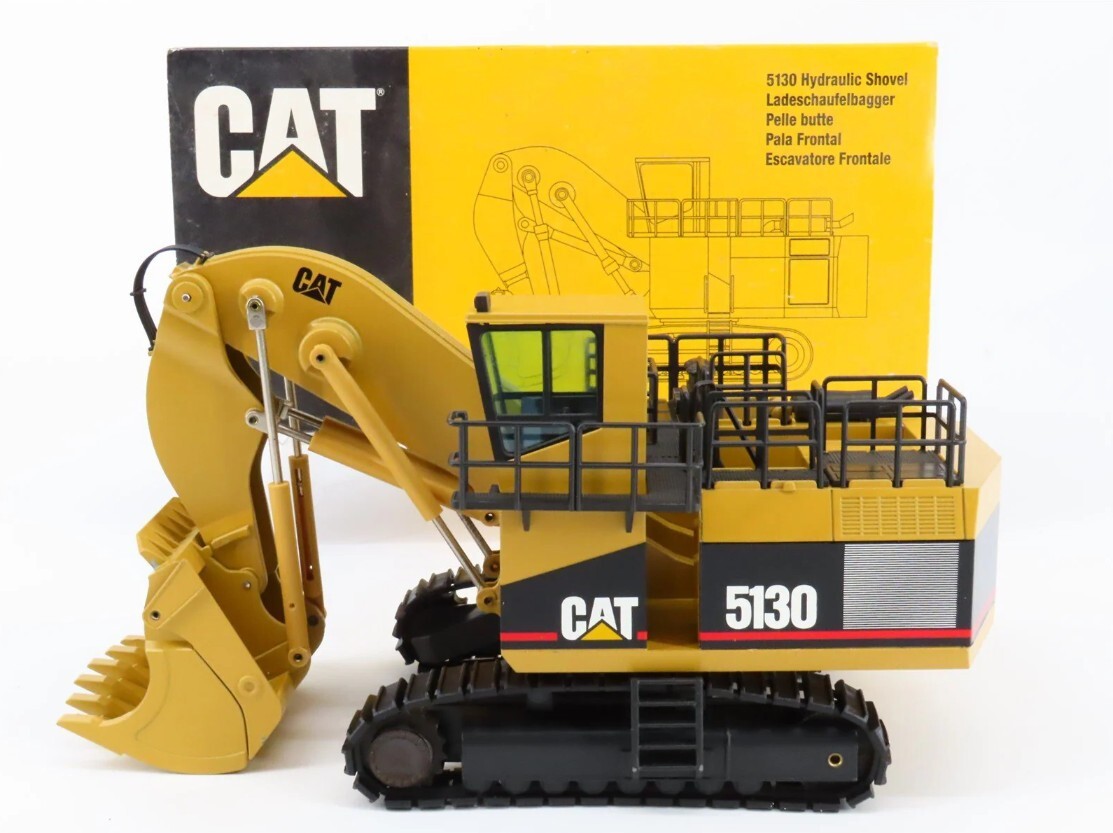 NZG 391 Cat Caterpillar 5130 Hydraulic Shovel Diecast – Scale 1:50