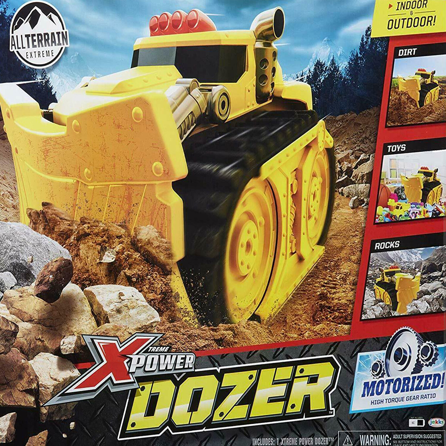 Xtreme Power Dozer – Motorized Extreme Bull Dozer Toy Truck, Bulldozer Toy