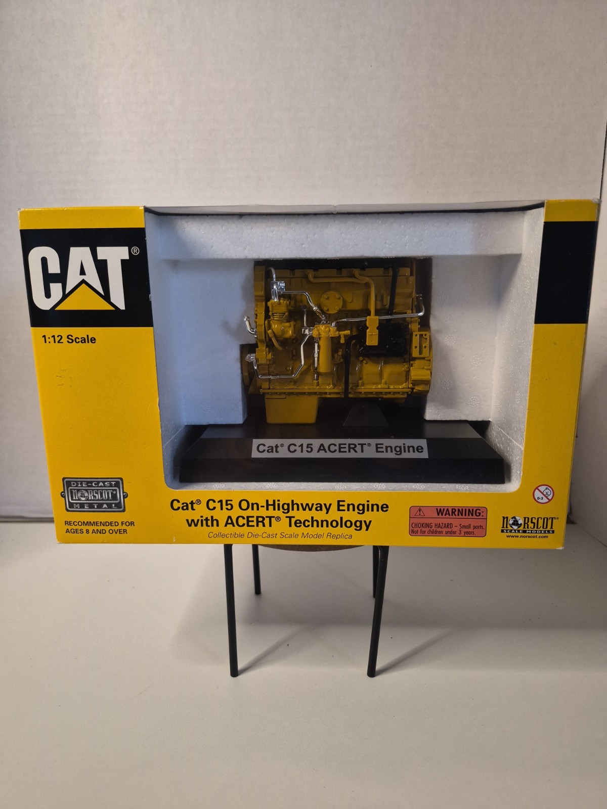 Norscot 1:12 Model 55139: CAT C15 On Highway Engine w/ ACERT Technology, MISB