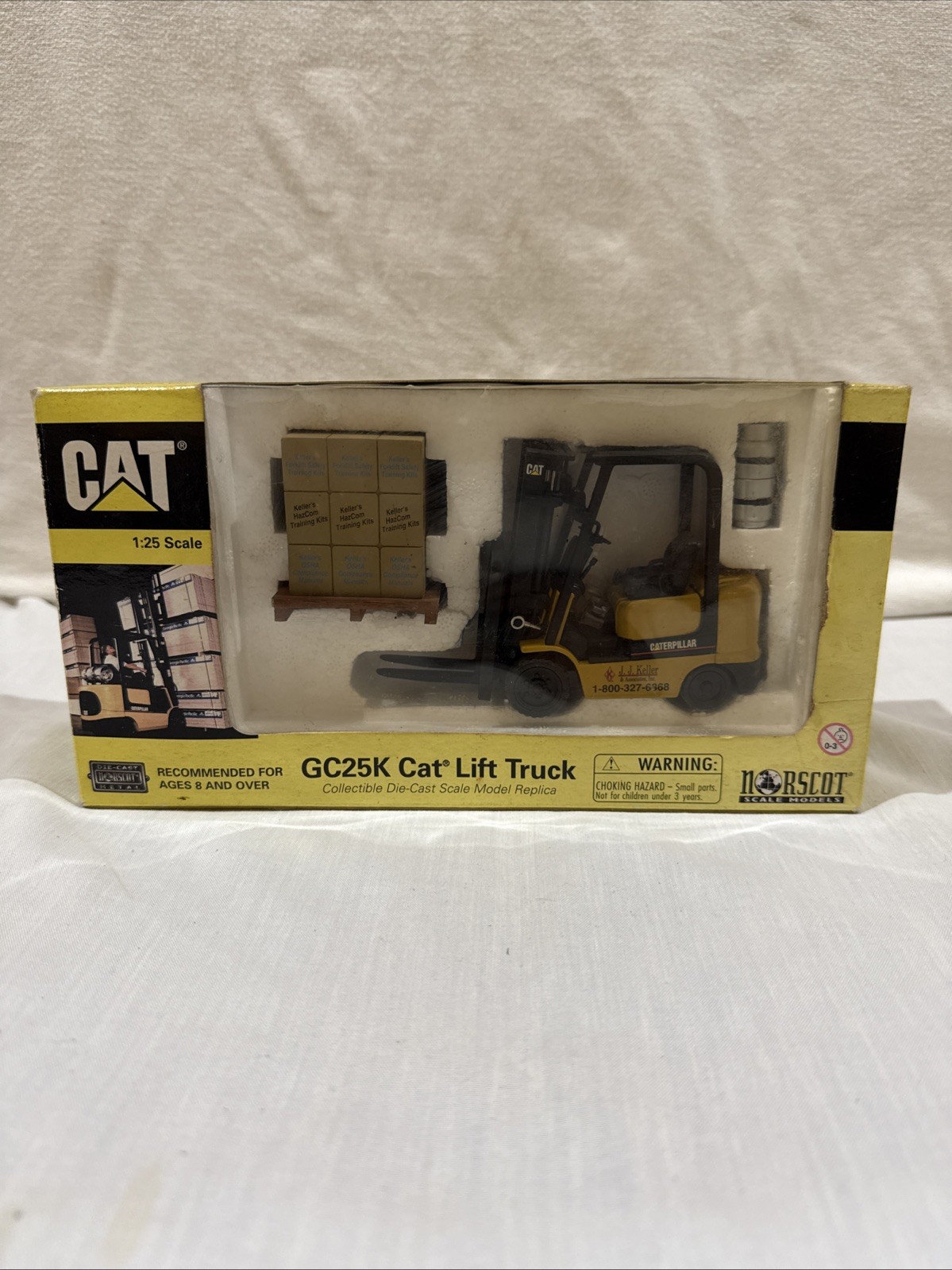 GC25K Cat Lift Truck By Norscot Die-cast It Was Giving To Jj Keller Employees ￼