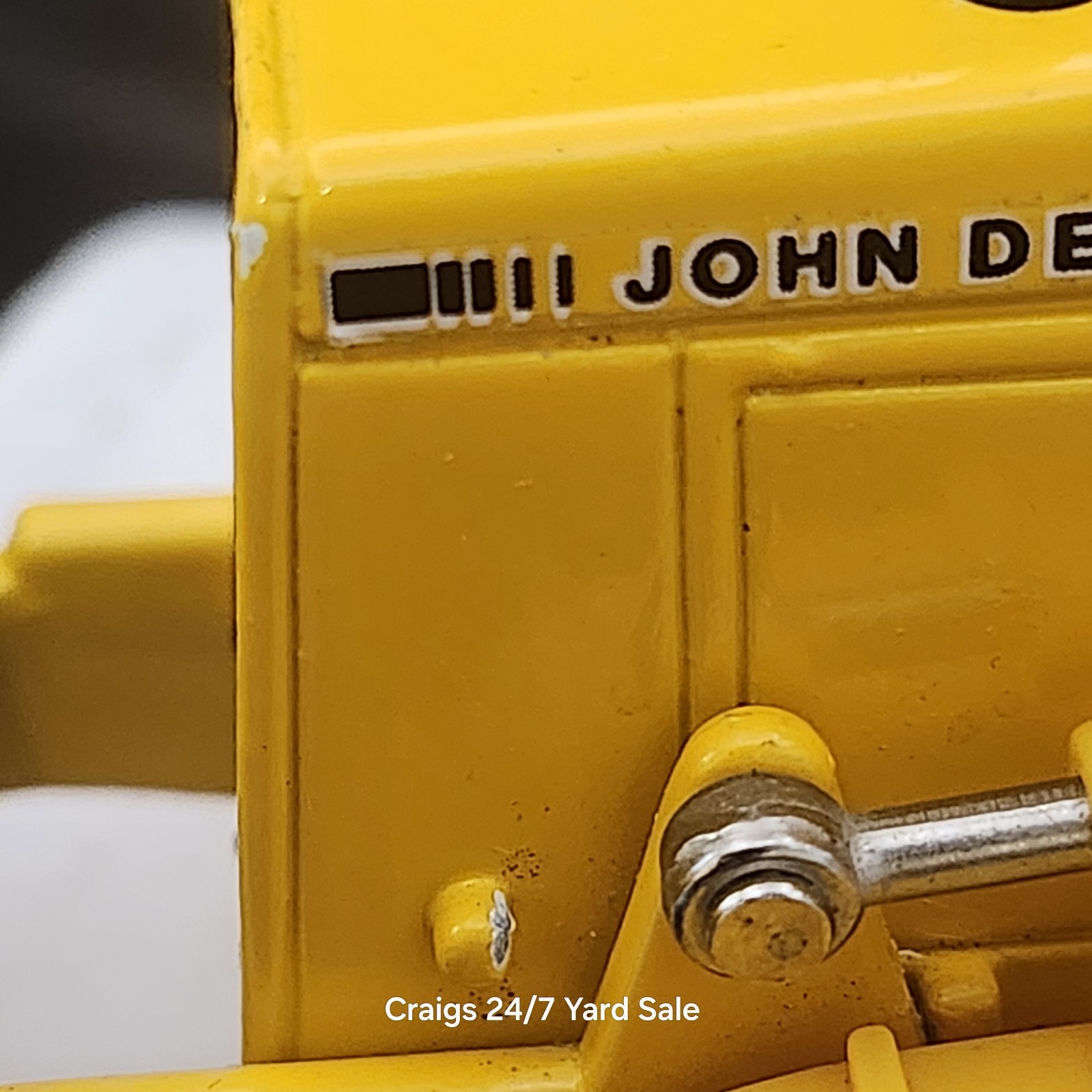 John Deere Bulldozer 550G ERTL 1/32 Near Mint 1990-1995 Vintage Yellow