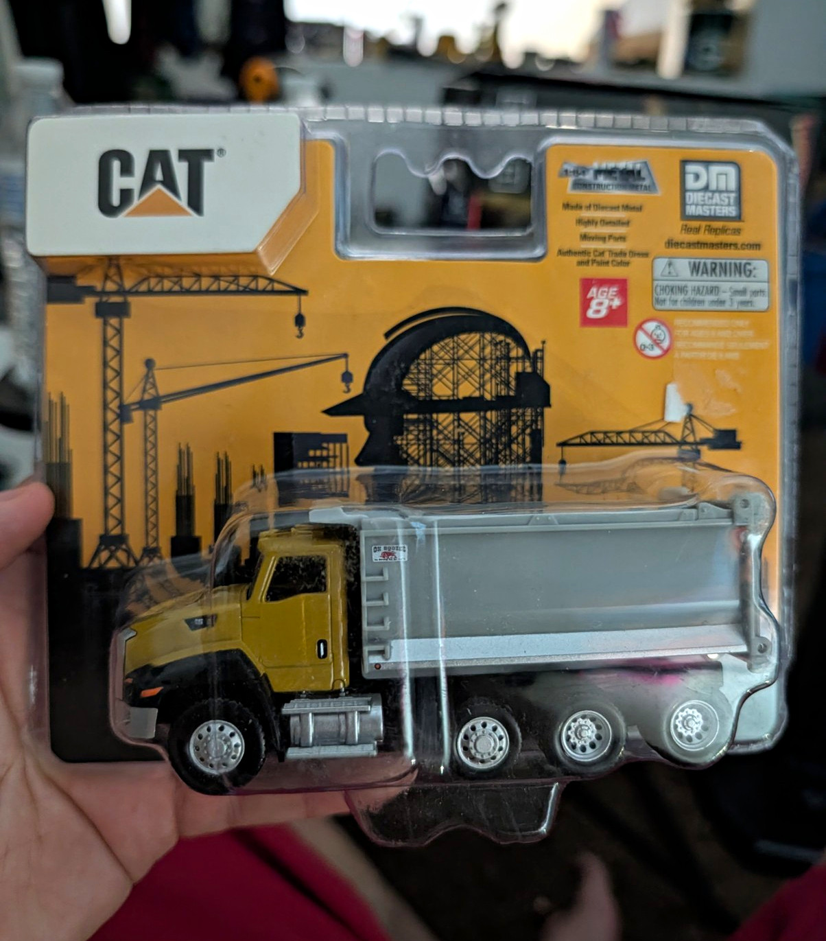Diecast Masters CAT Dump Truck 1:64 Mini Construction Diecast Metal Unopened