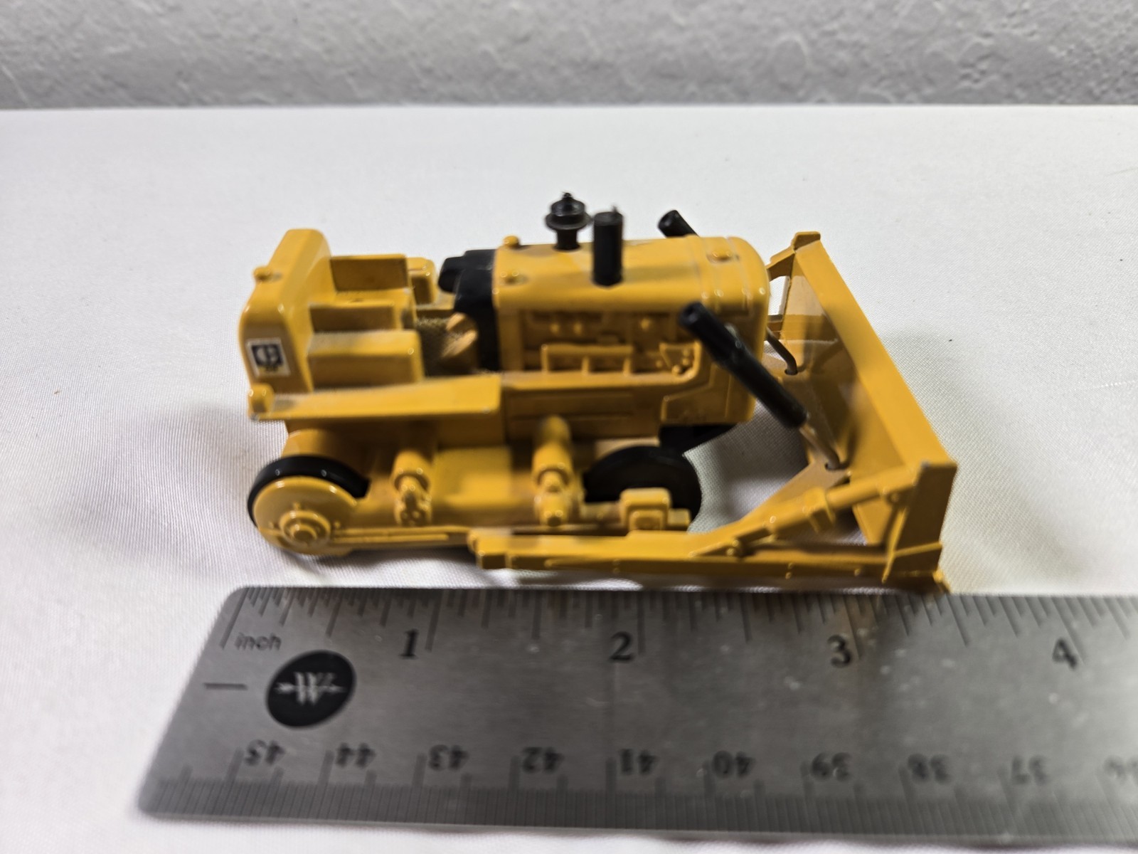 Vintage Shinse Mini Power Caterpillar Diecast Dozer No 13 Made In Japan