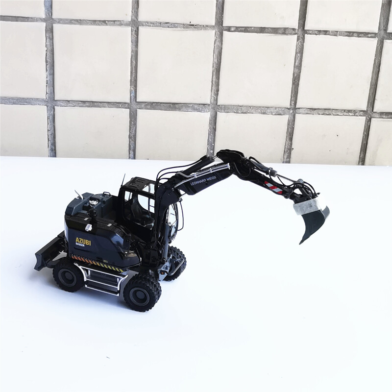 1:50 NZG LIEBHERR A910 Wheeled Excavator AZUBI Construct Machine Diecast Model