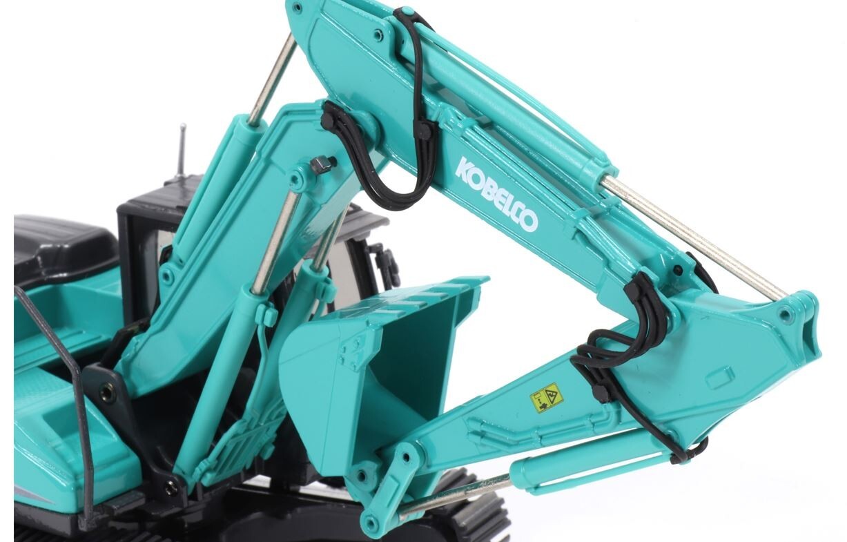 Kobelco SK210LC-11 2-Piece Boom Excavator – Green – Conrad 1:50 Scale Model New