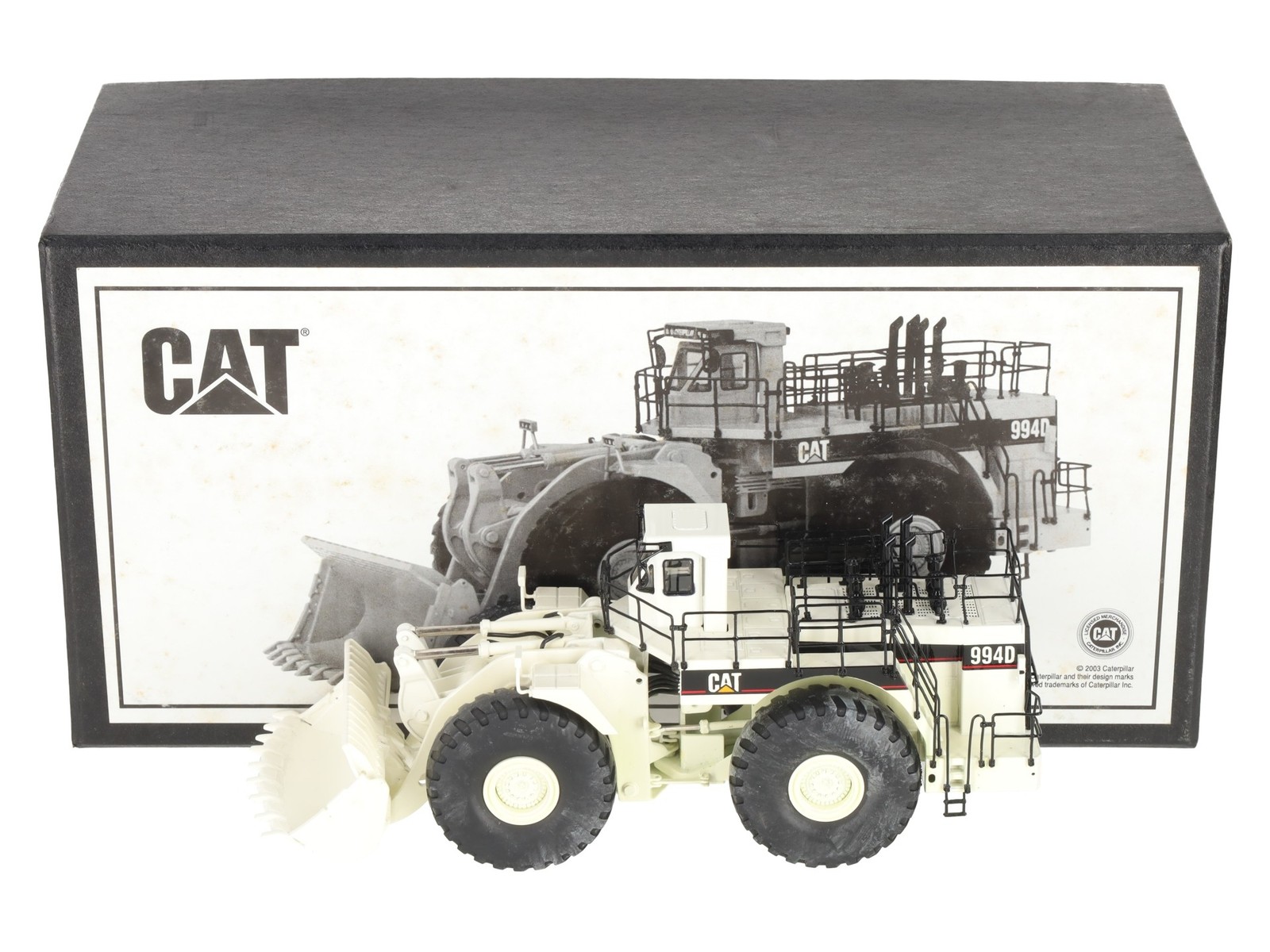 CCM 99 1:87 Scale Diecast CAT 994D Wheel Loader (White) NIB
