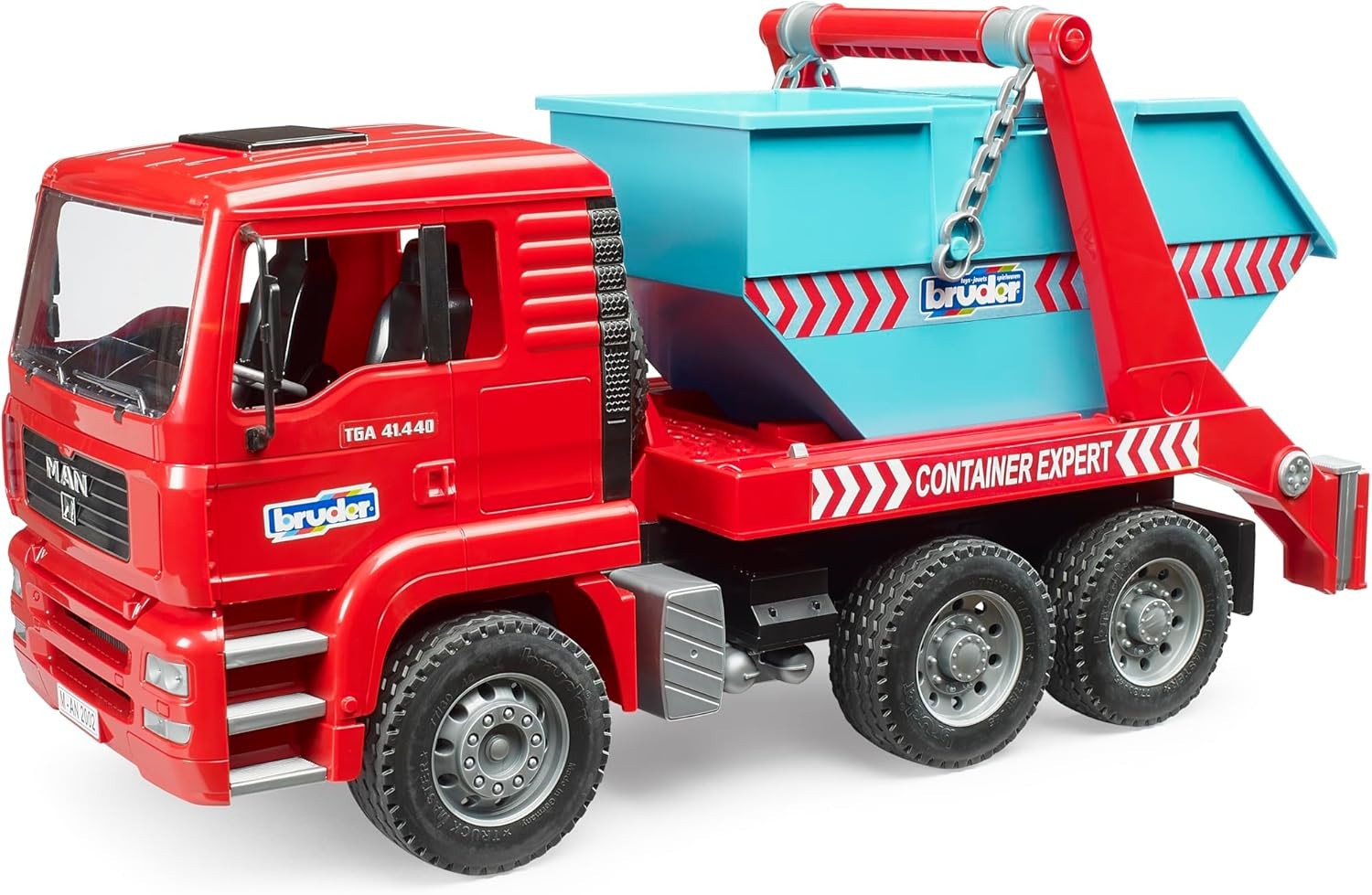 Bruder 02741 Man TGA Skip Container Truck