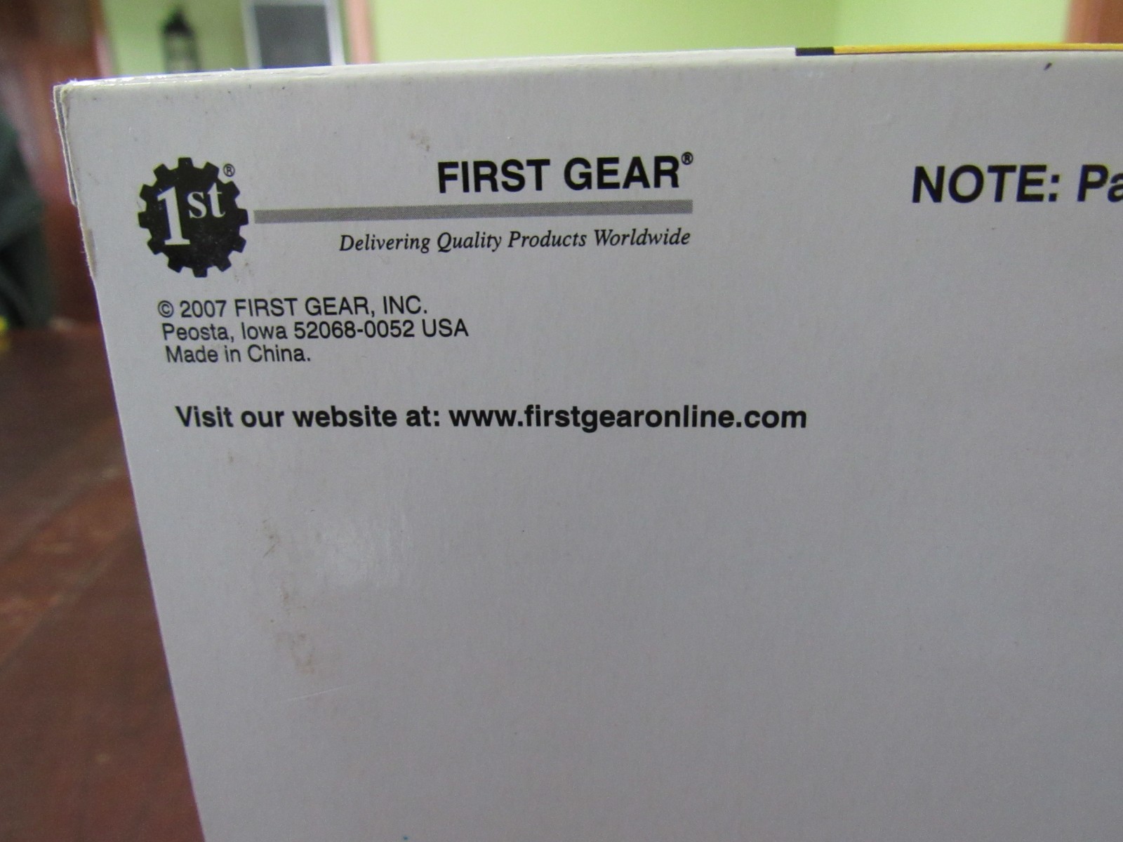 FIRST GEAR 1/25 CONSTRUCTION PIONEERS SHEEP’S FOOT COMPACTOR – NIB
