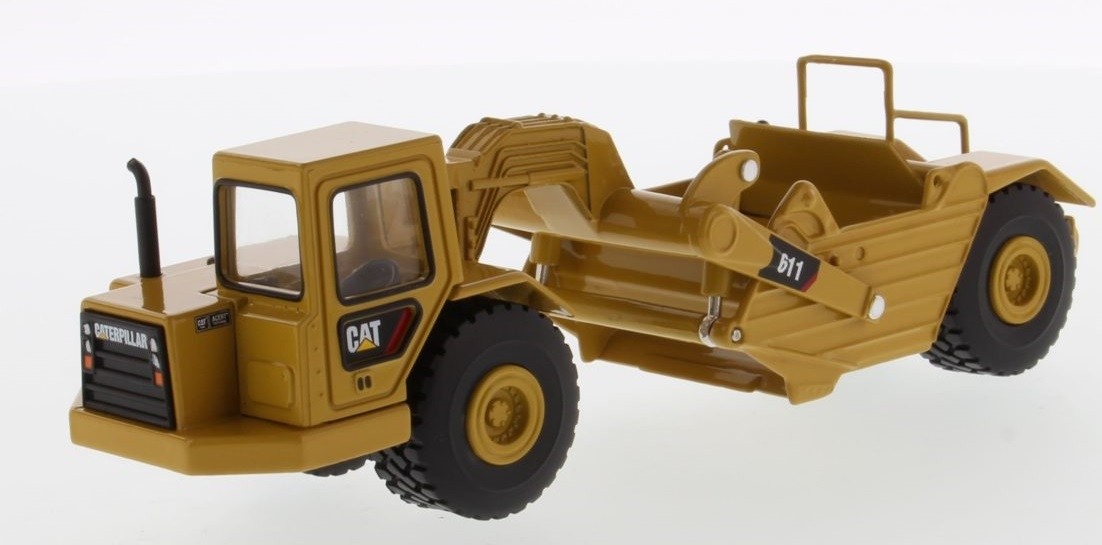 DIECAST MASTERS – Engin – Scraper 611 CARTERPILLAR – 1/64 – DCM85695