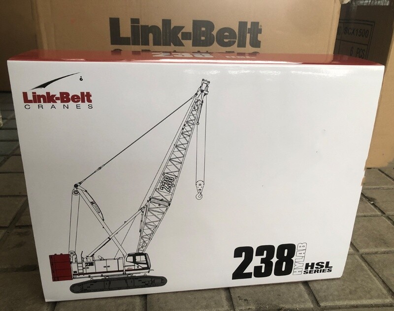 1:50 238HSL Crawler Crane Constuction Machine Equipment Diecast Model Collection